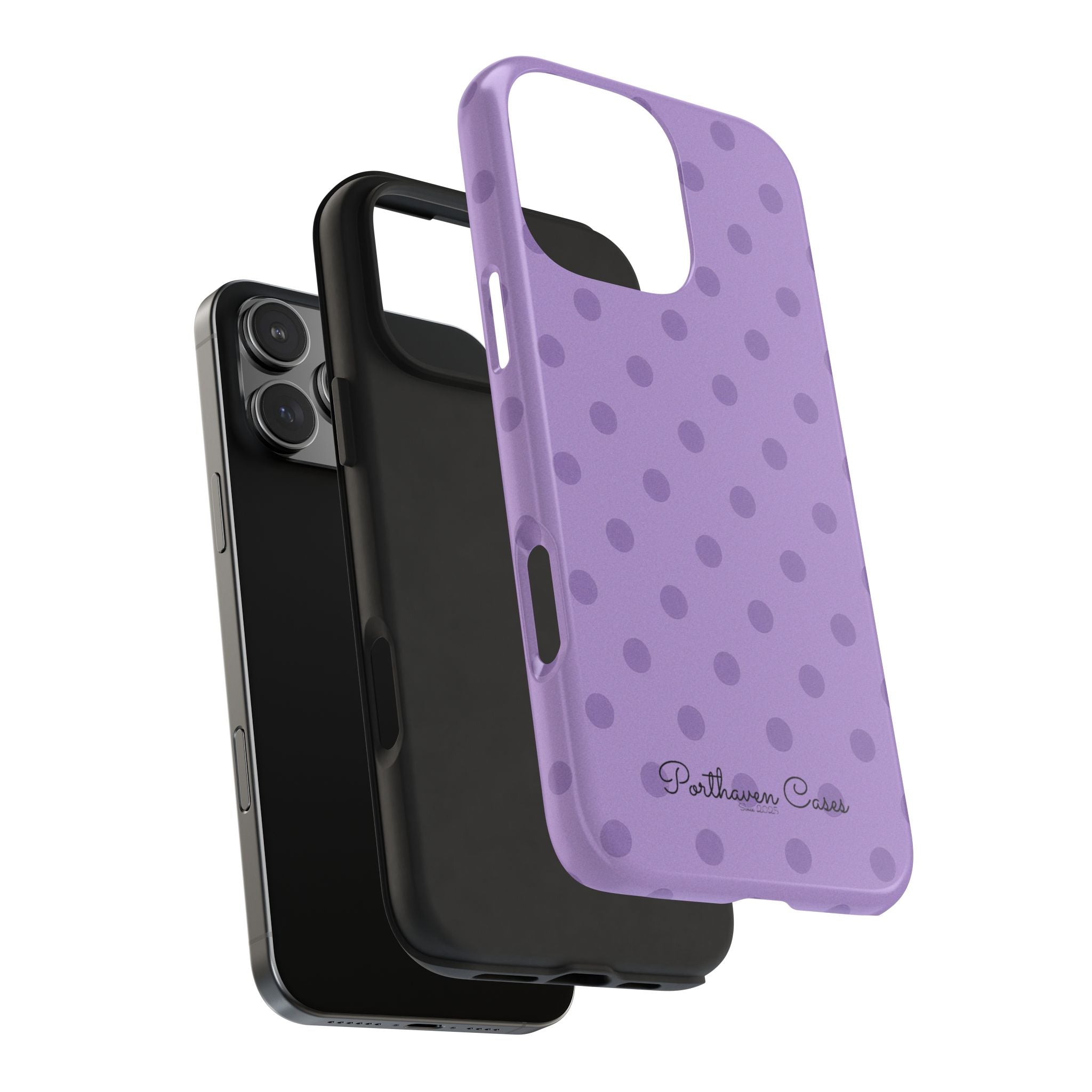 LAVENDER POLKA DOTS