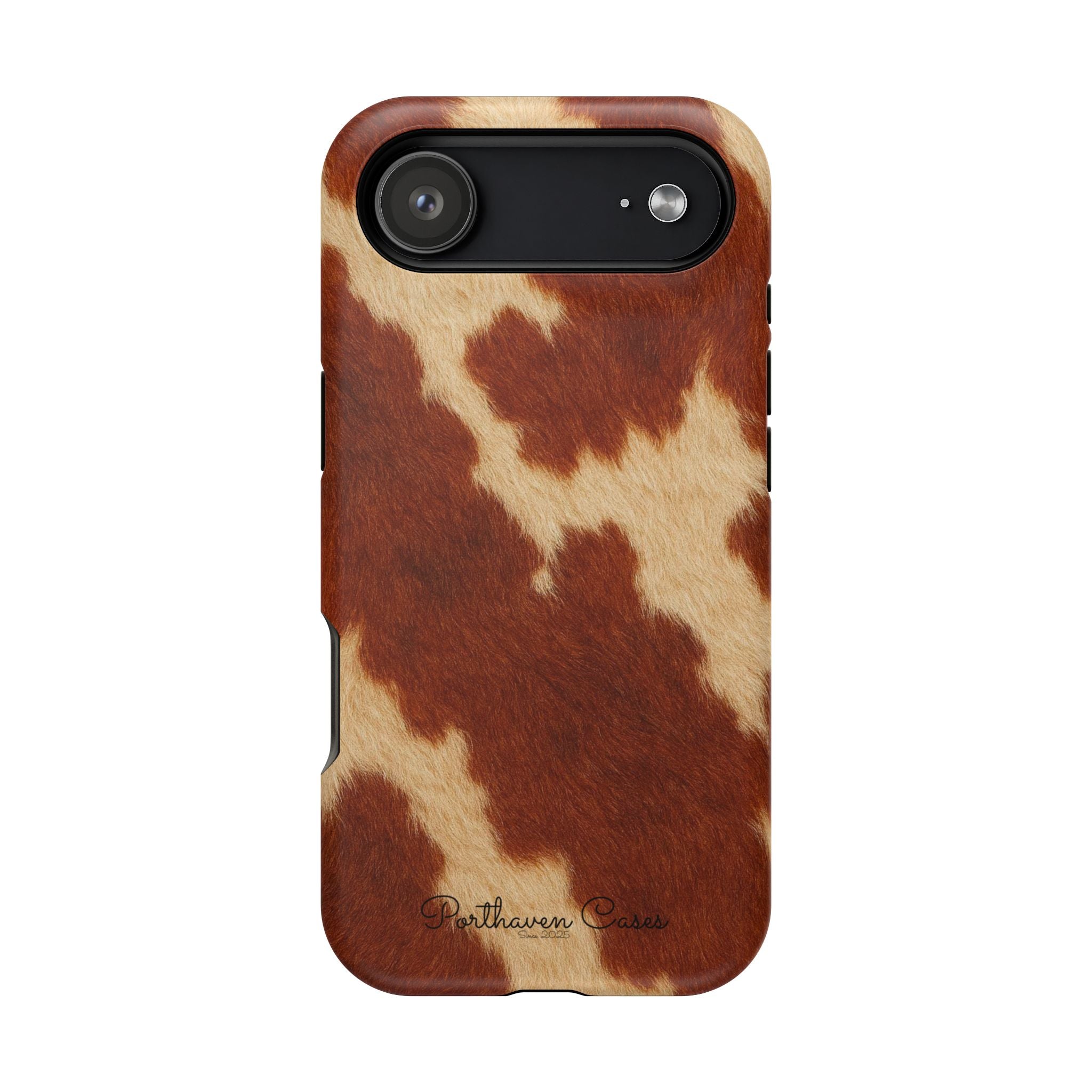 BROWN COWHIDE