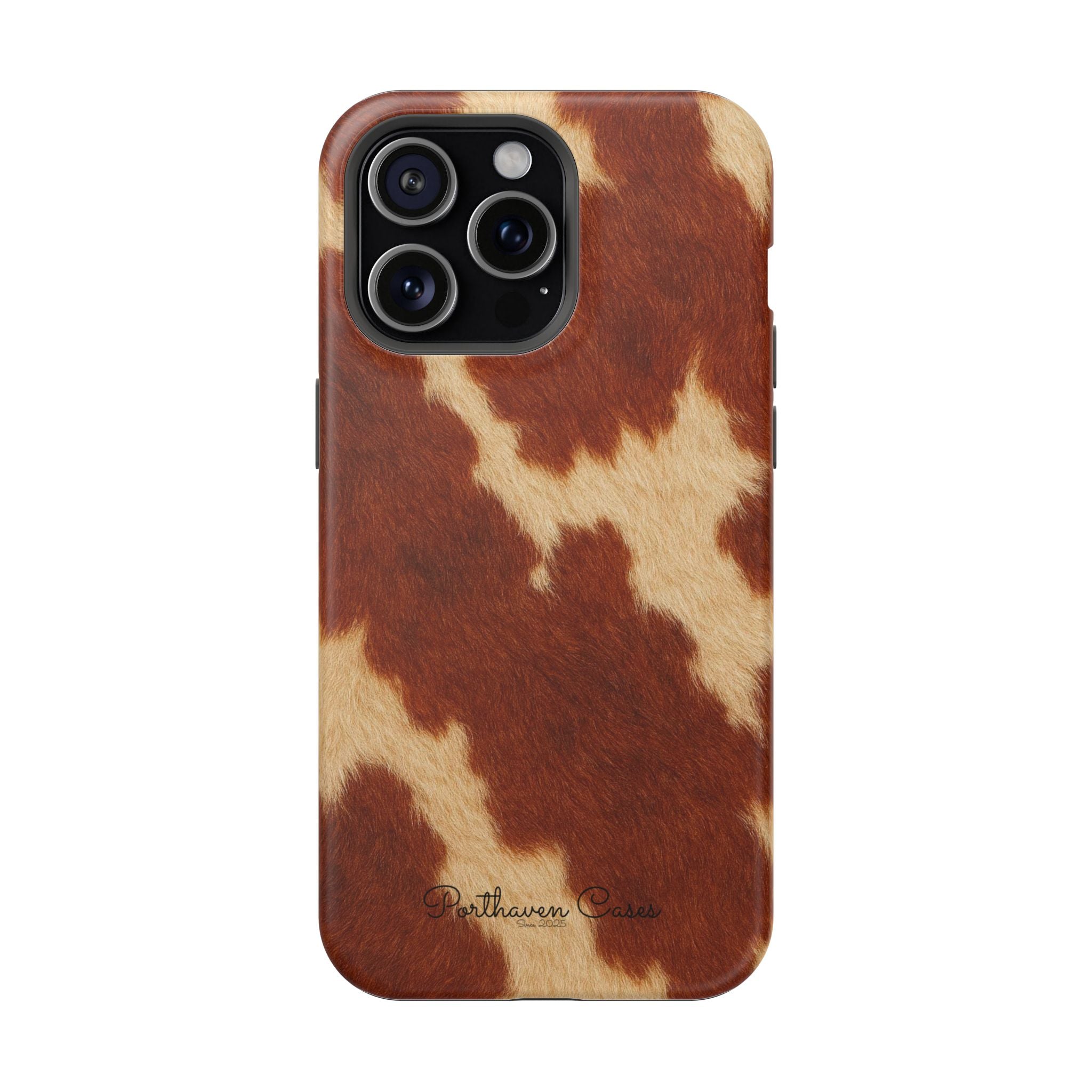 BROWN COWHIDE