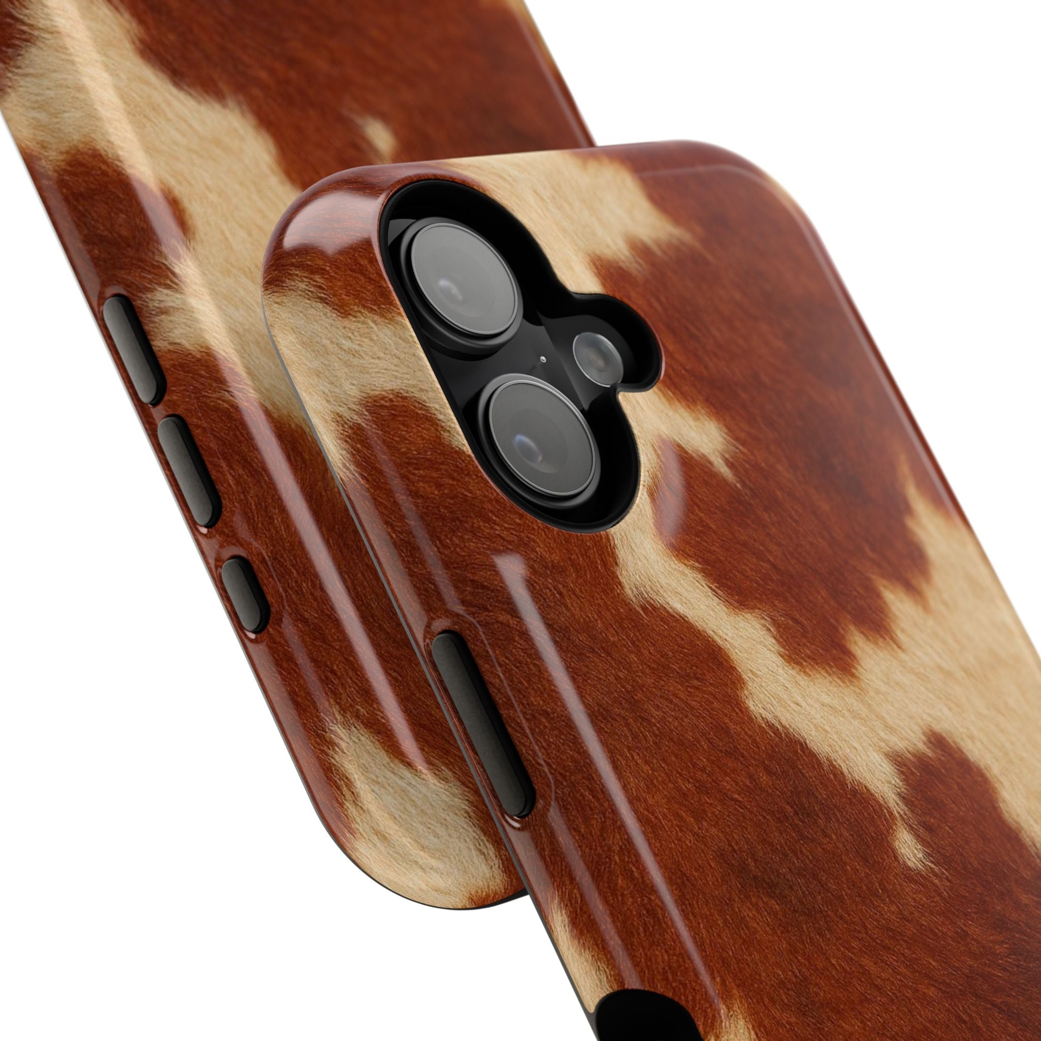BROWN COWHIDE