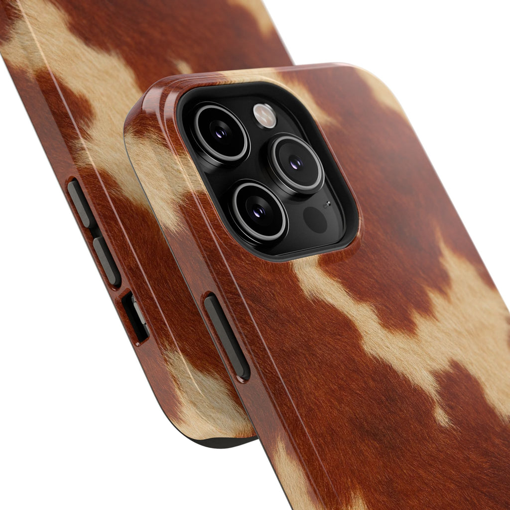 BROWN COWHIDE