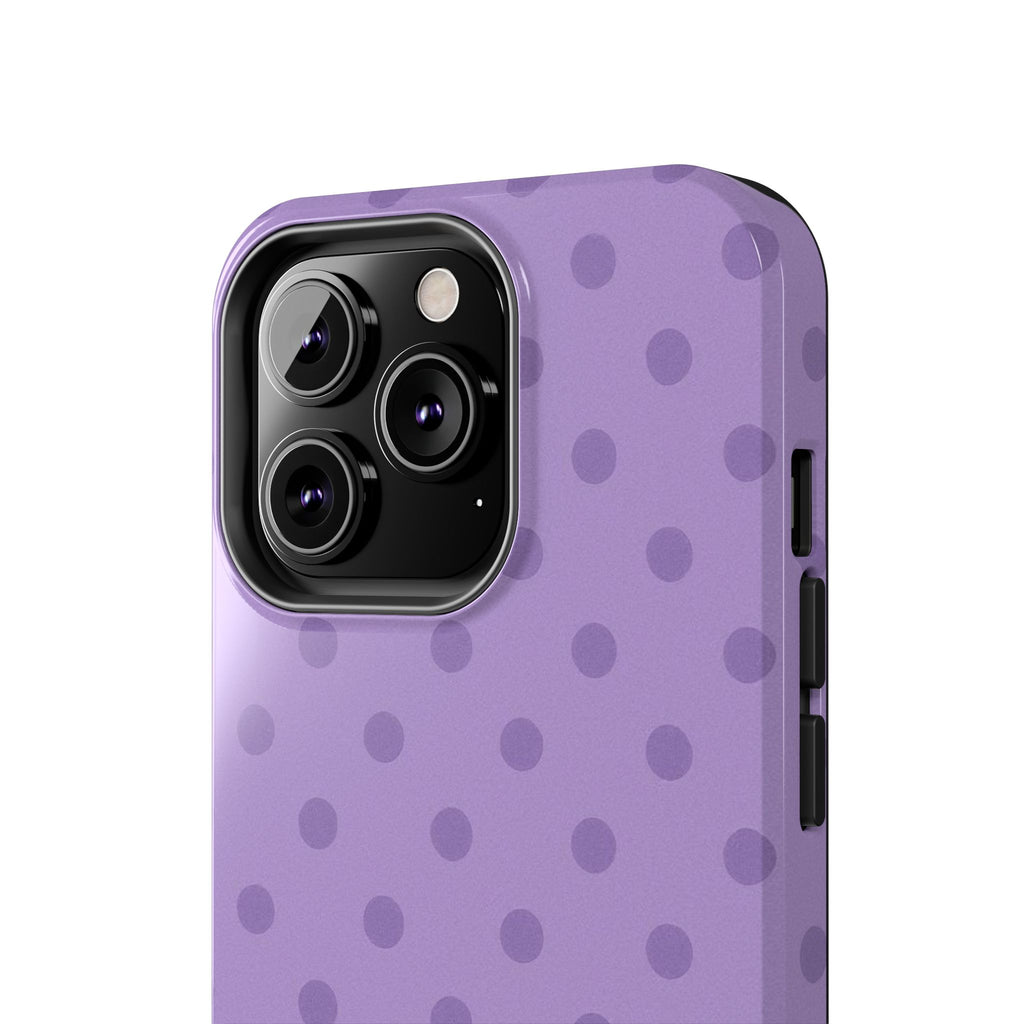 LAVENDER POLKA DOTS