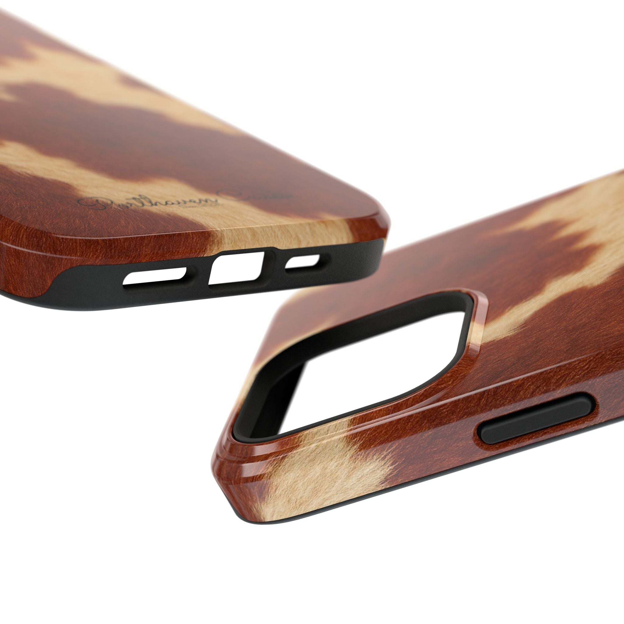BROWN COWHIDE