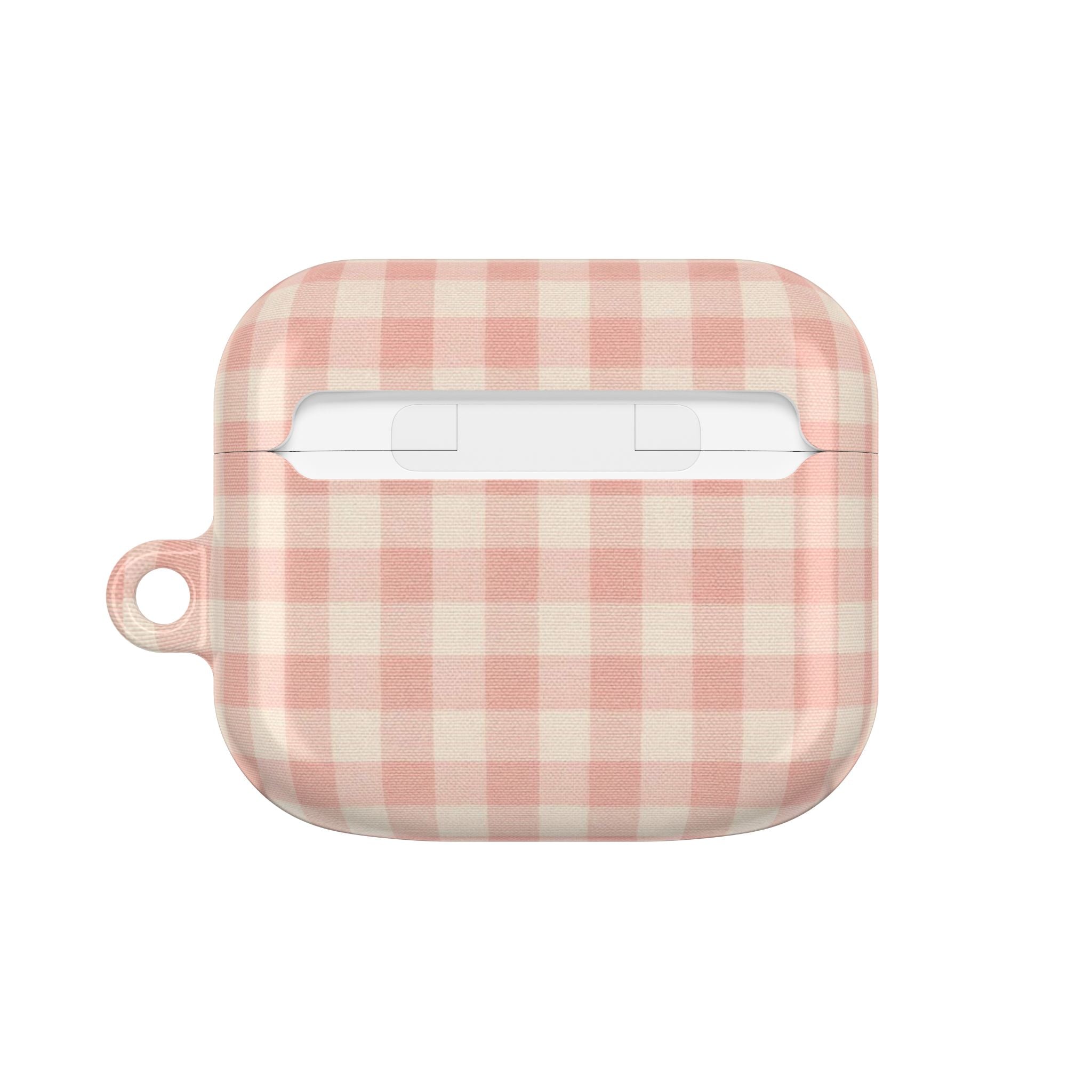 Pink Gingham | AirPods Case