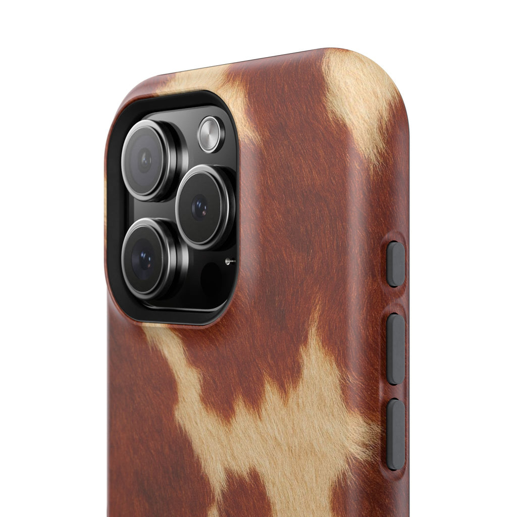 BROWN COWHIDE