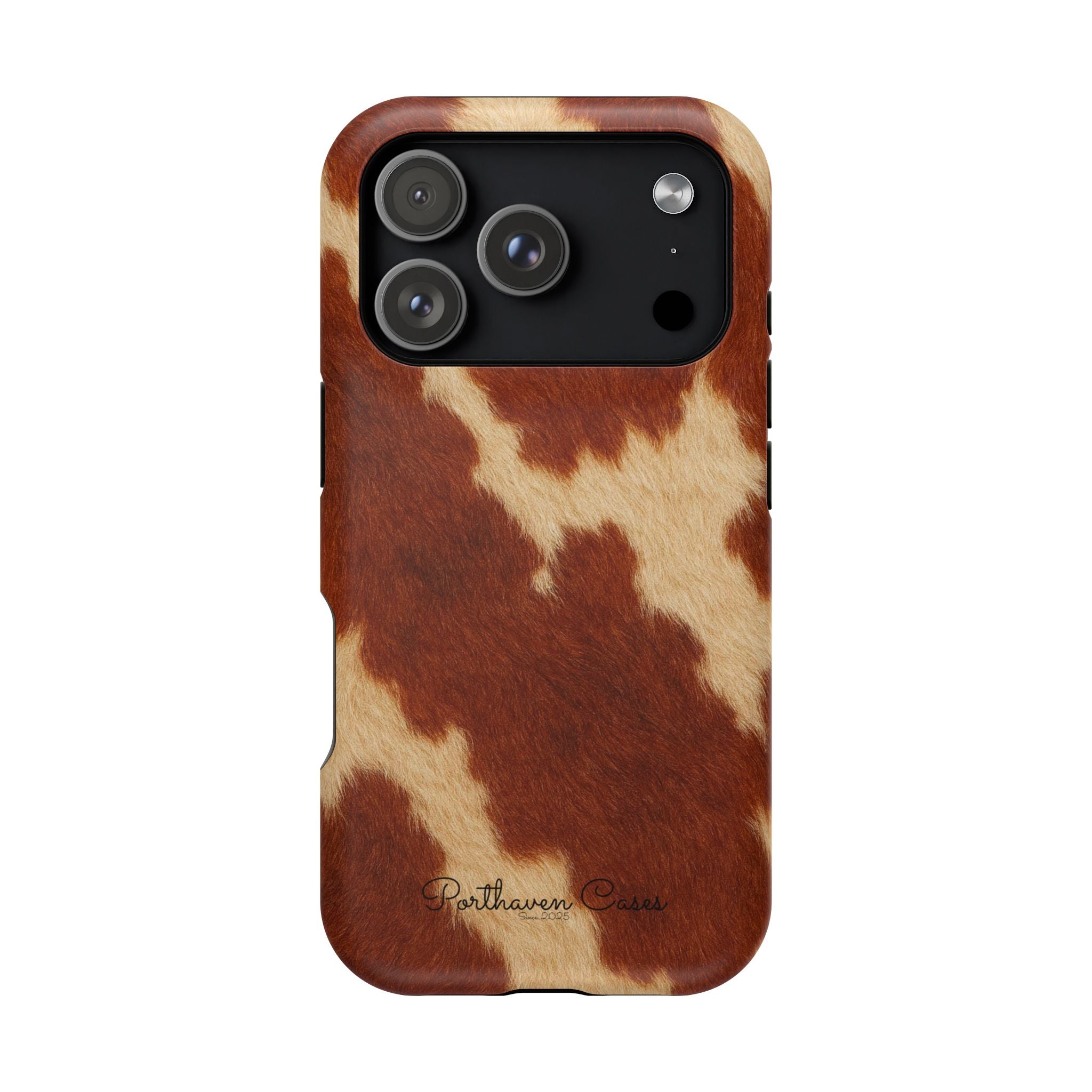 BROWN COWHIDE