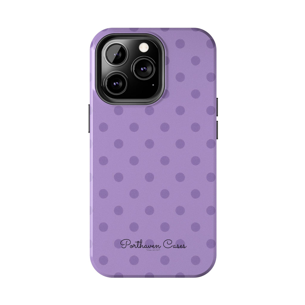 LAVENDER POLKA DOTS