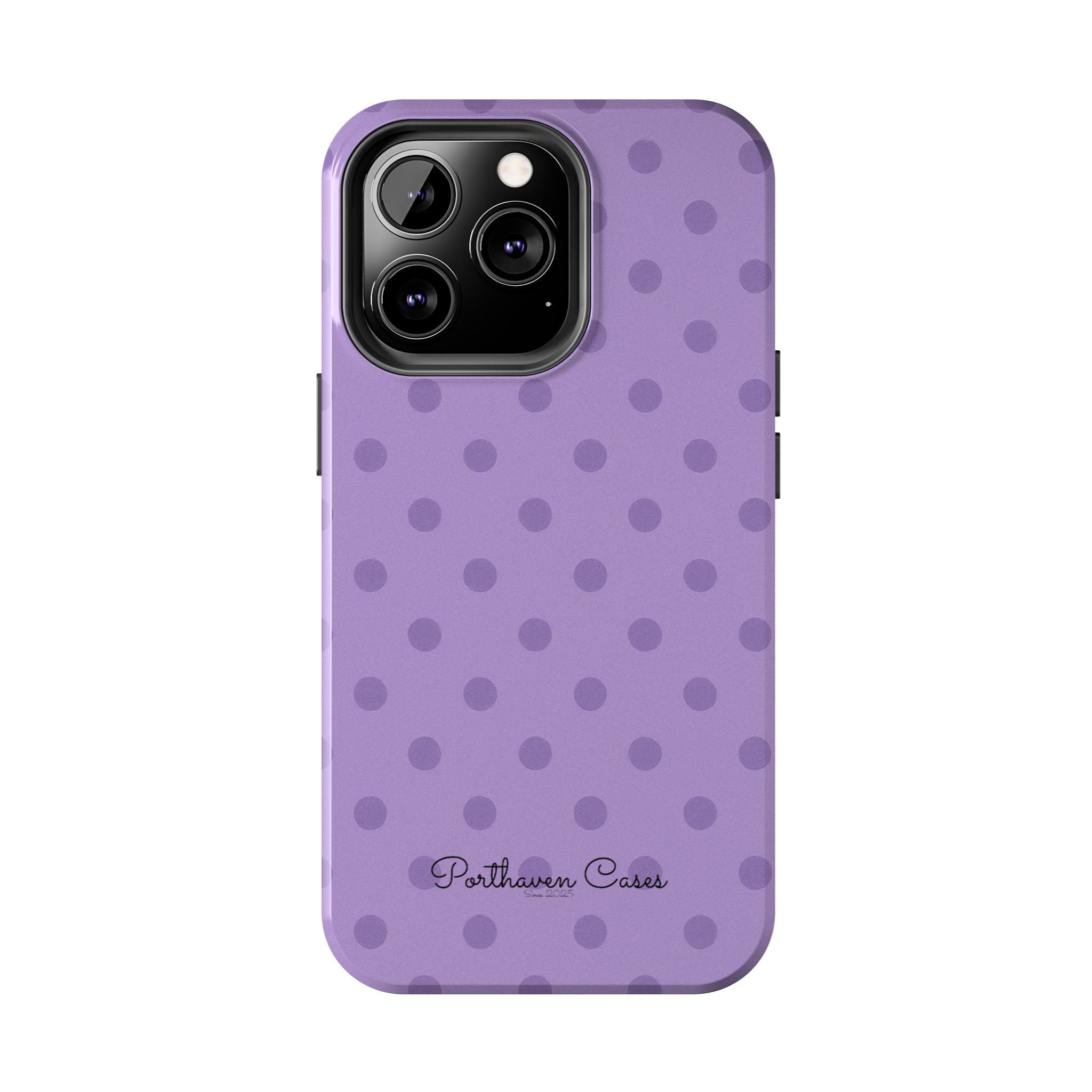 LAVENDER POLKA DOTS