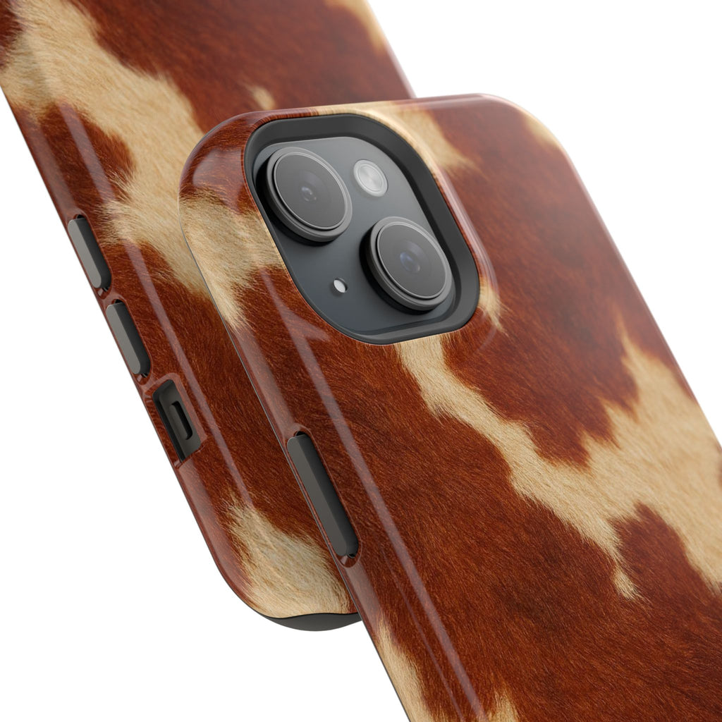 BROWN COWHIDE