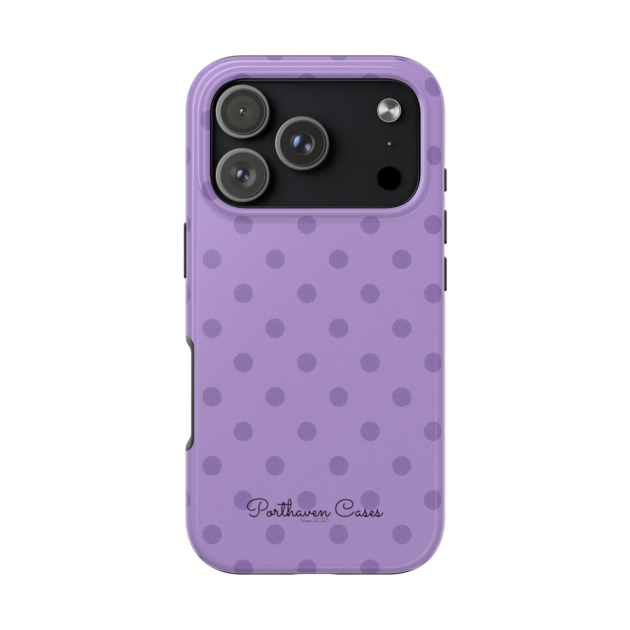 LAVENDER POLKA DOTS