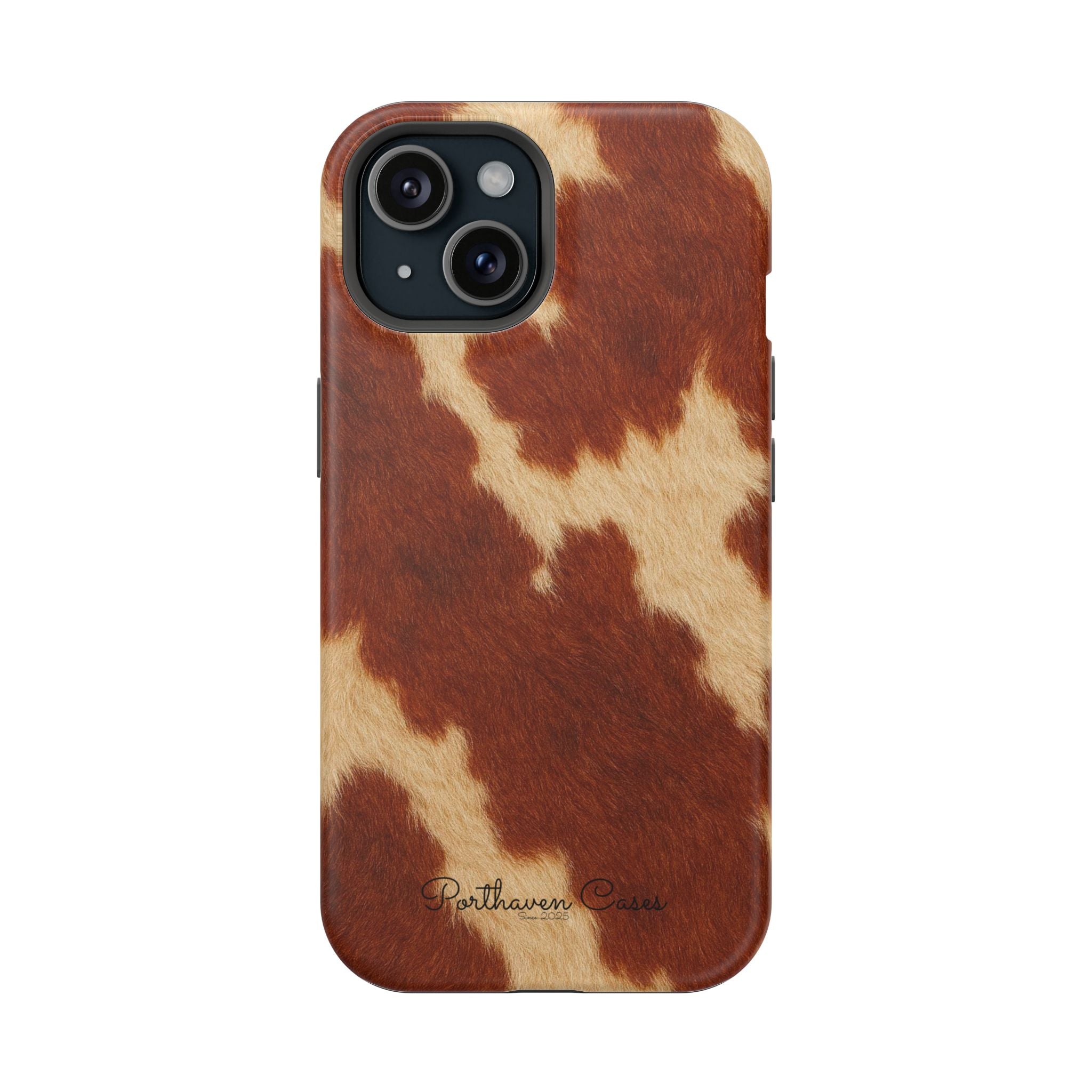 BROWN COWHIDE