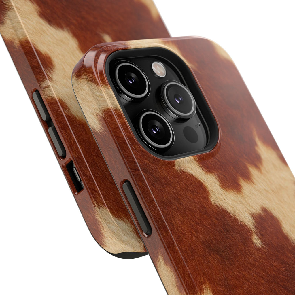 BROWN COWHIDE