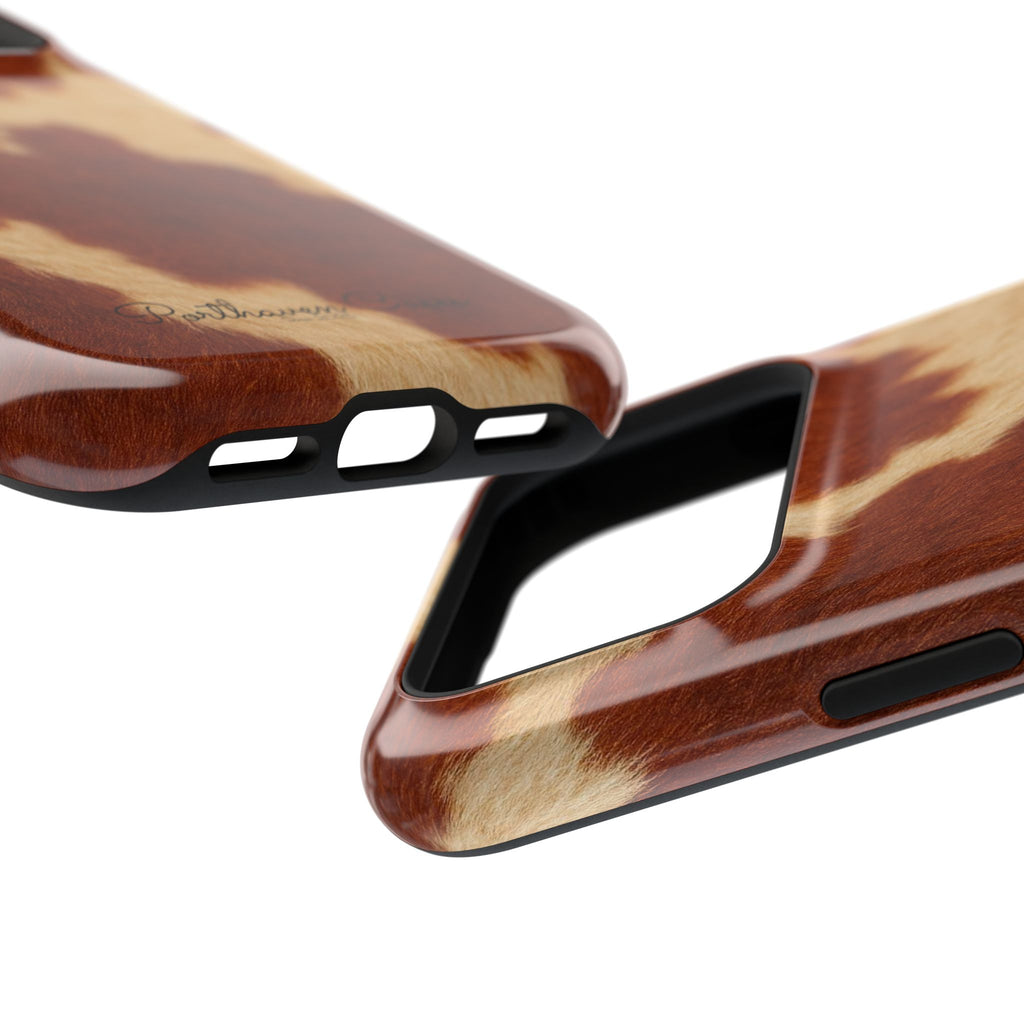 BROWN COWHIDE