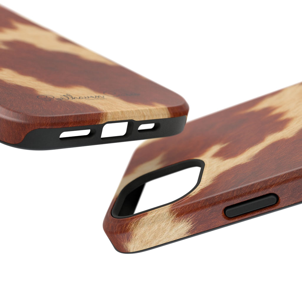 BROWN COWHIDE