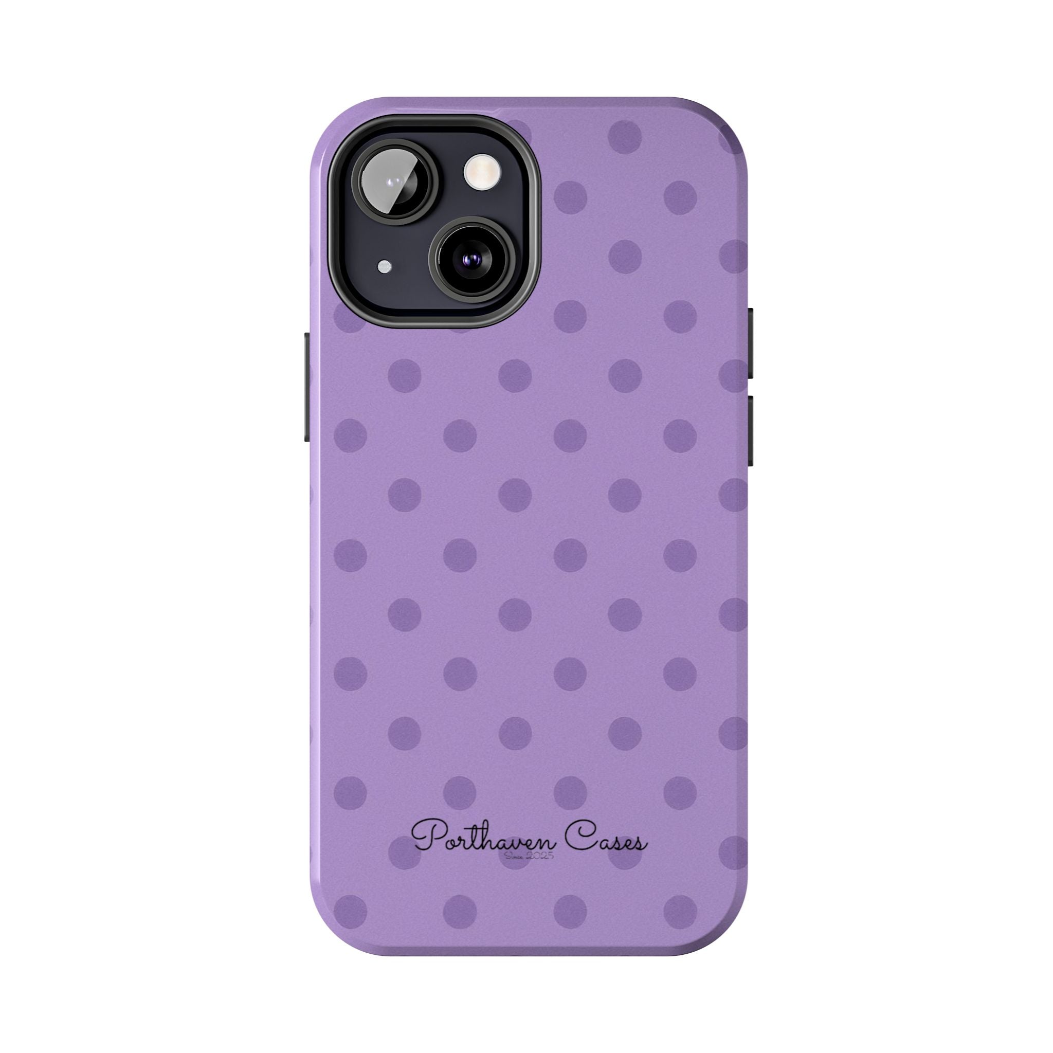 LAVENDER POLKA DOTS