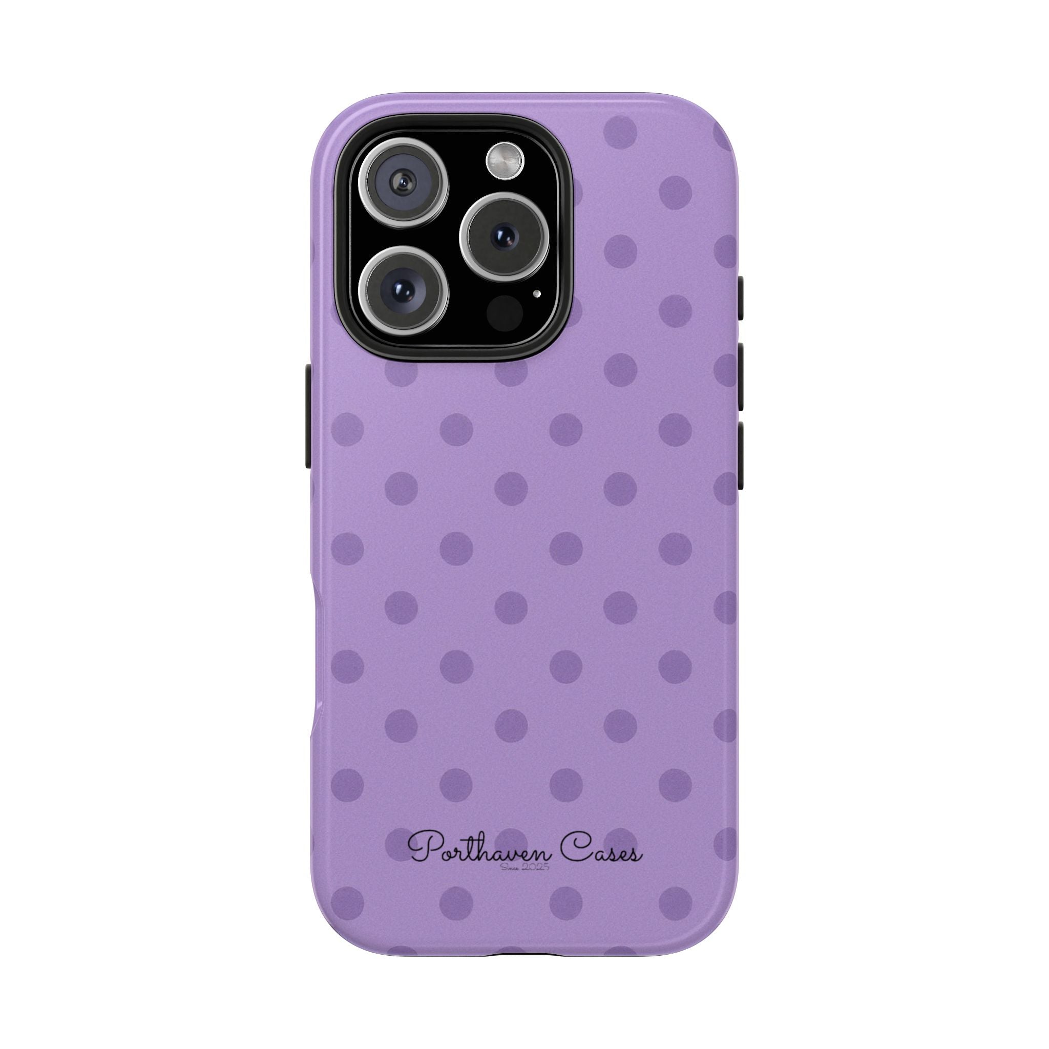 LAVENDER POLKA DOTS