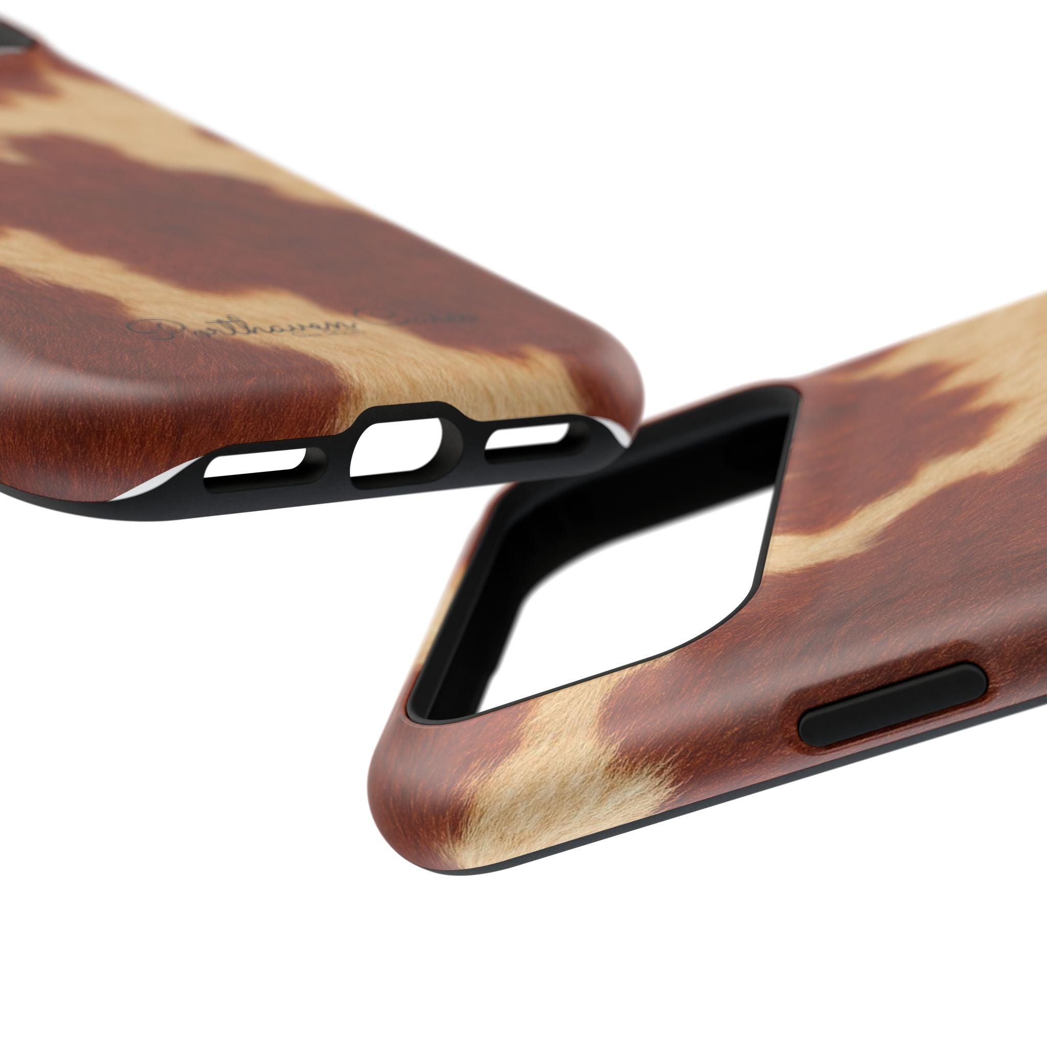 BROWN COWHIDE