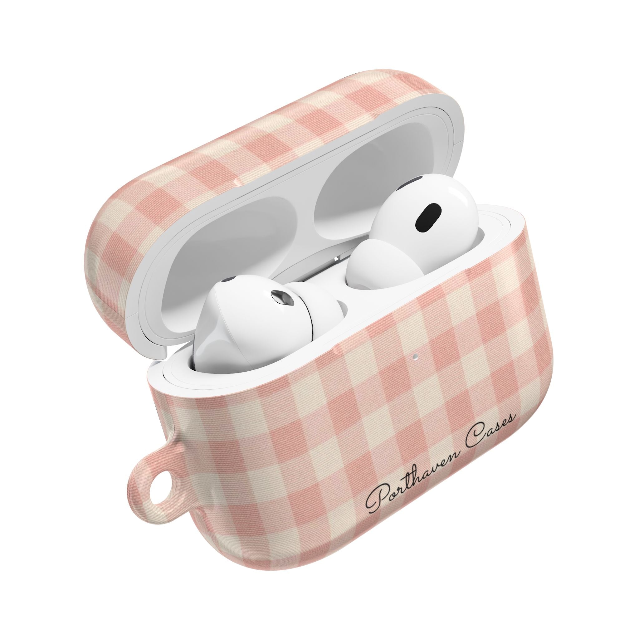 Pink Gingham | AirPods Case