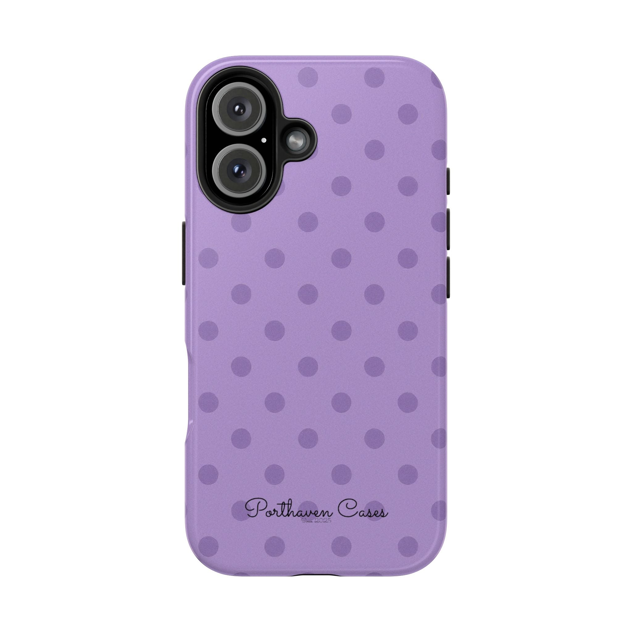 LAVENDER POLKA DOTS