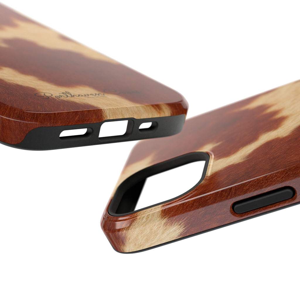 BROWN COWHIDE