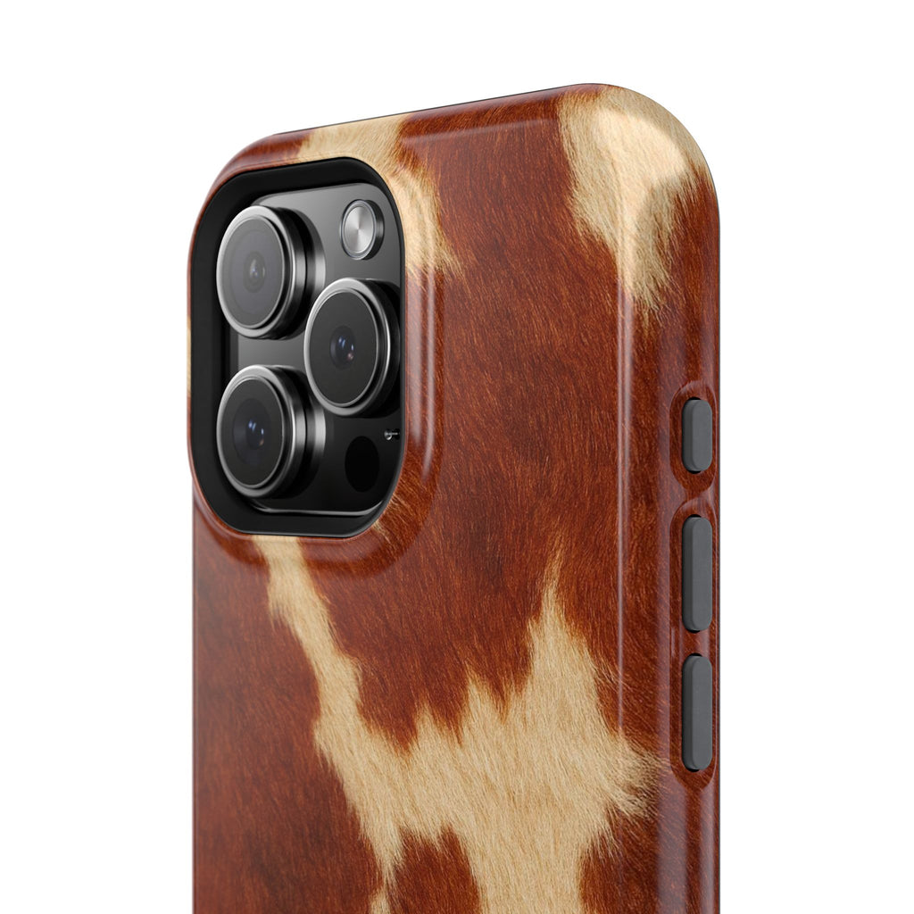 BROWN COWHIDE