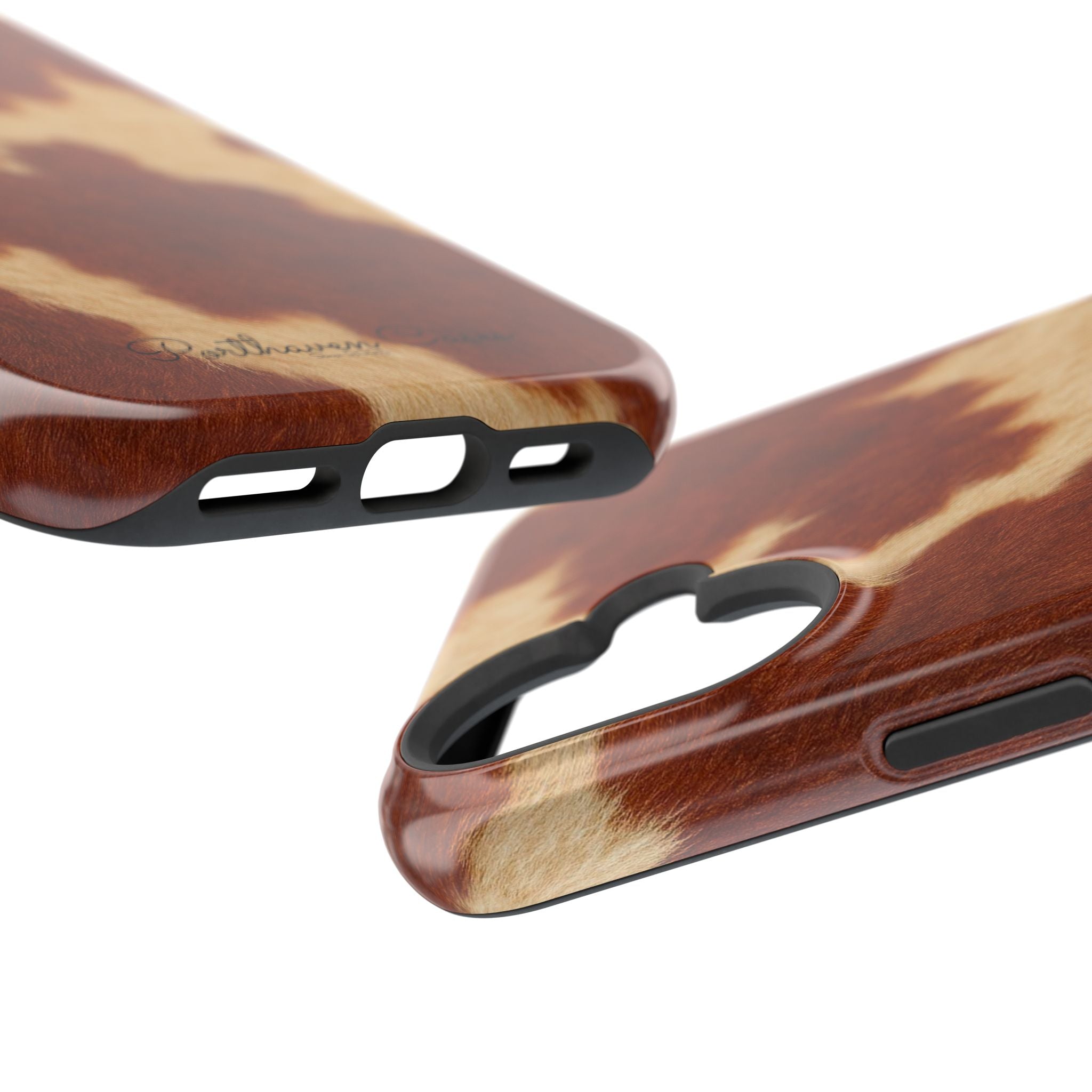 BROWN COWHIDE