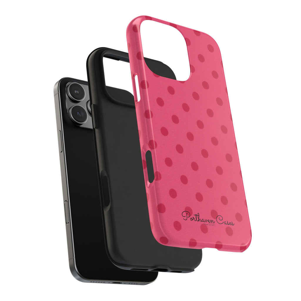 Hot Pink Polka Dots