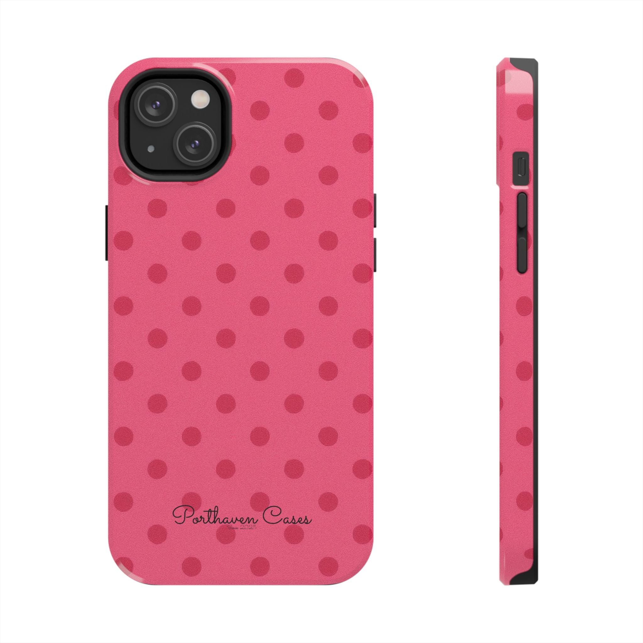 Hot Pink Polka Dots