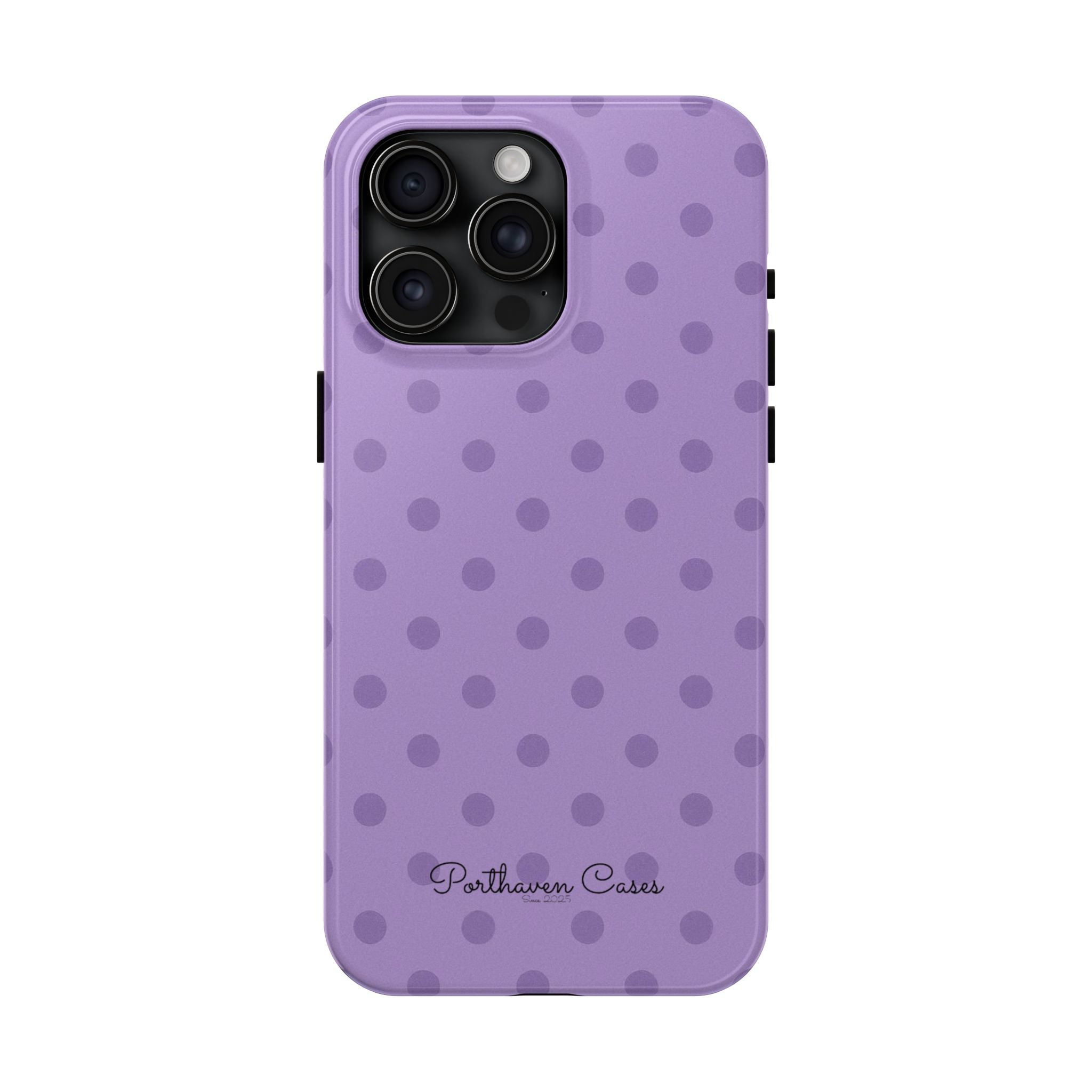LAVENDER POLKA DOTS