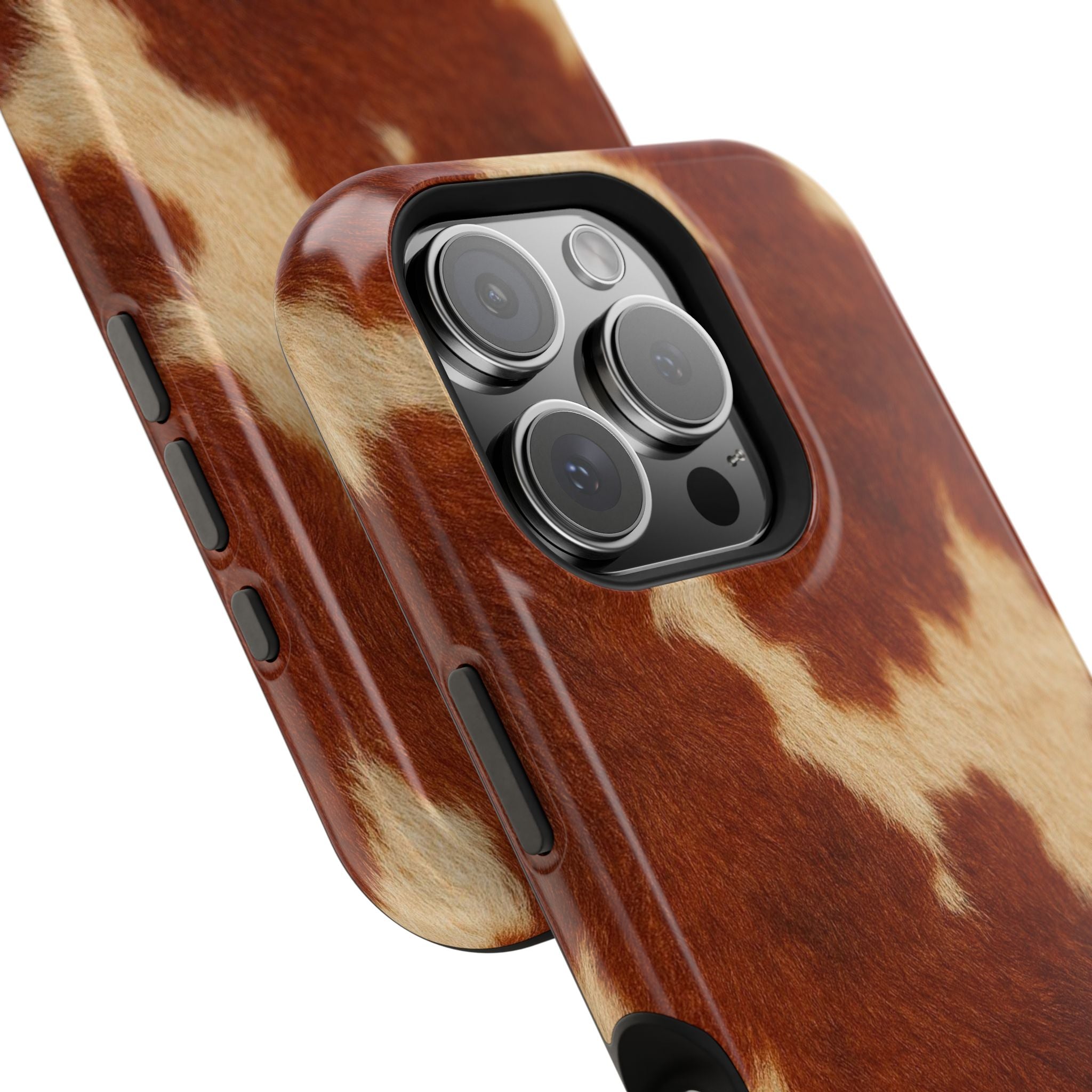 BROWN COWHIDE