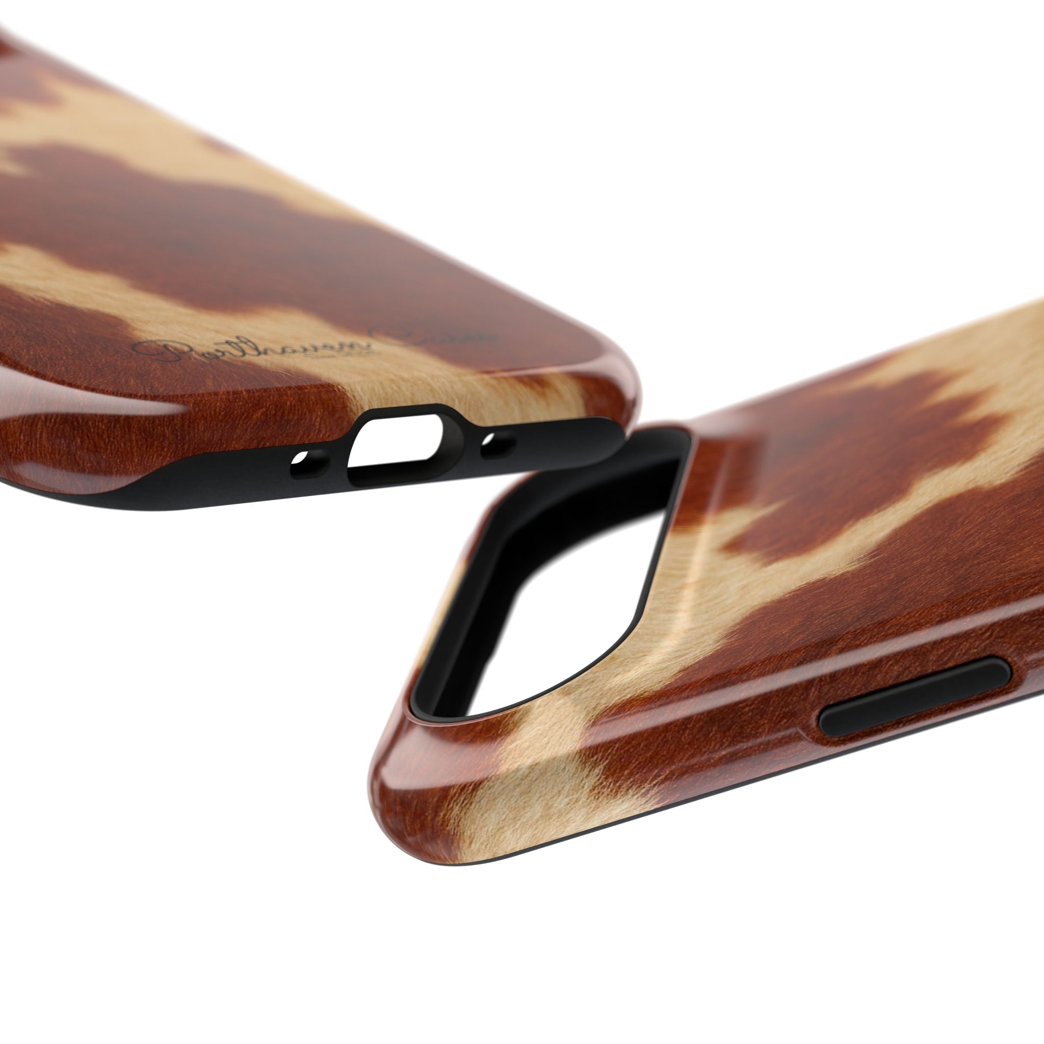 BROWN COWHIDE