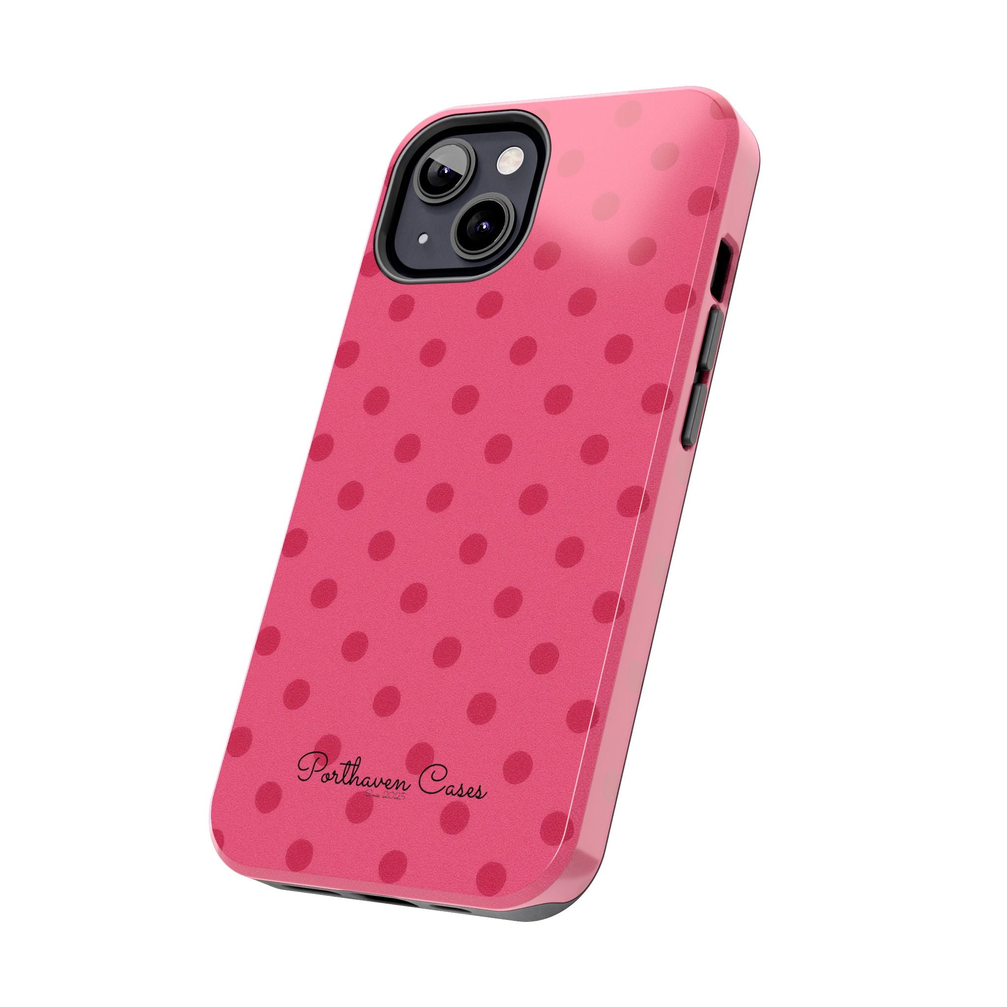 Hot Pink Polka Dots