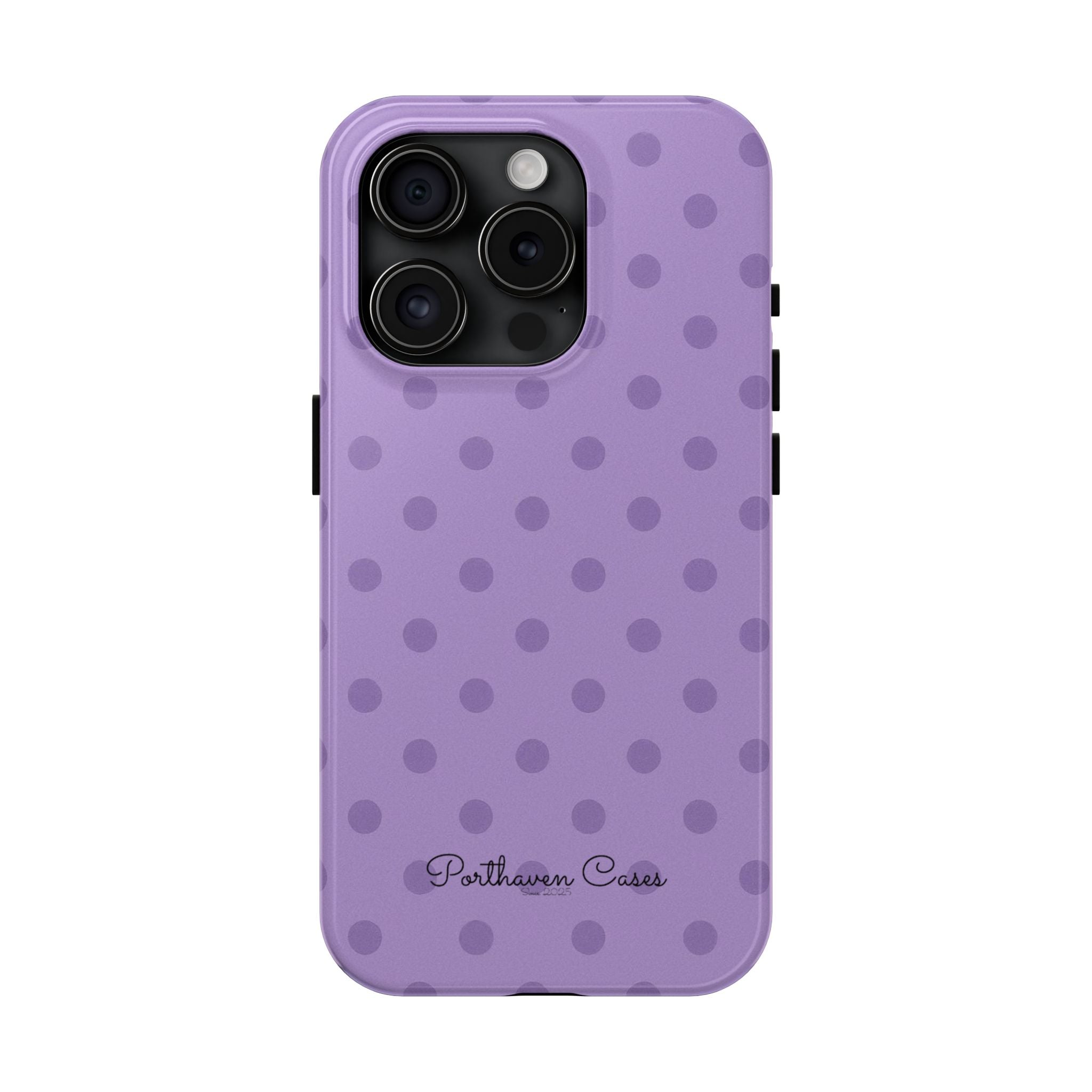 LAVENDER POLKA DOTS