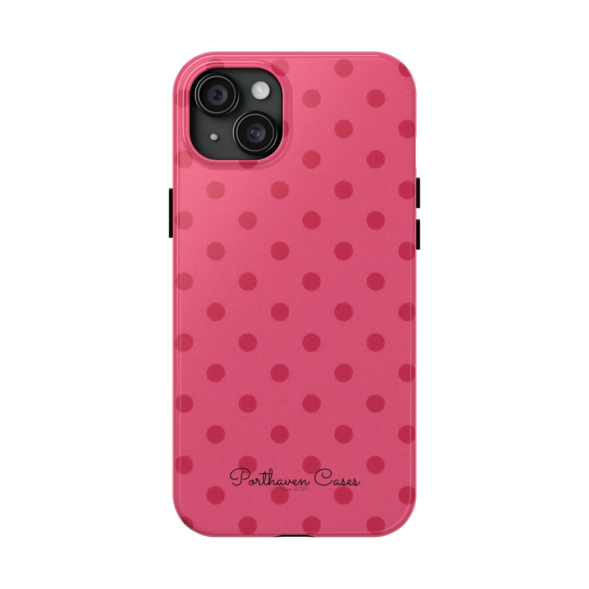 Hot Pink Polka Dots
