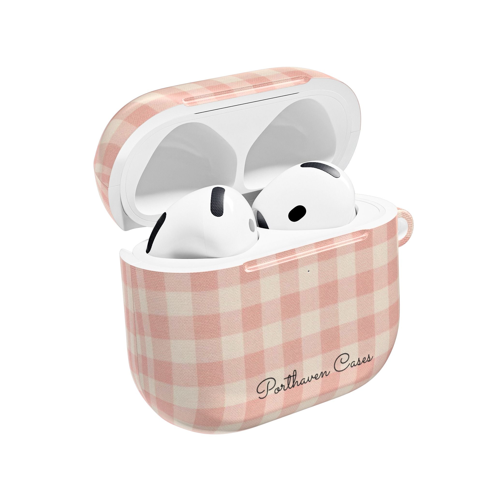 Pink Gingham | AirPods Case