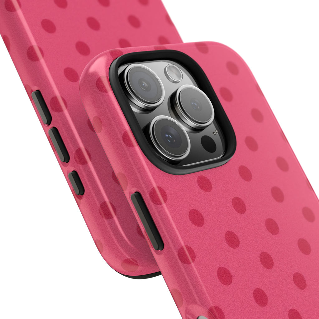 Hot Pink Polka Dots