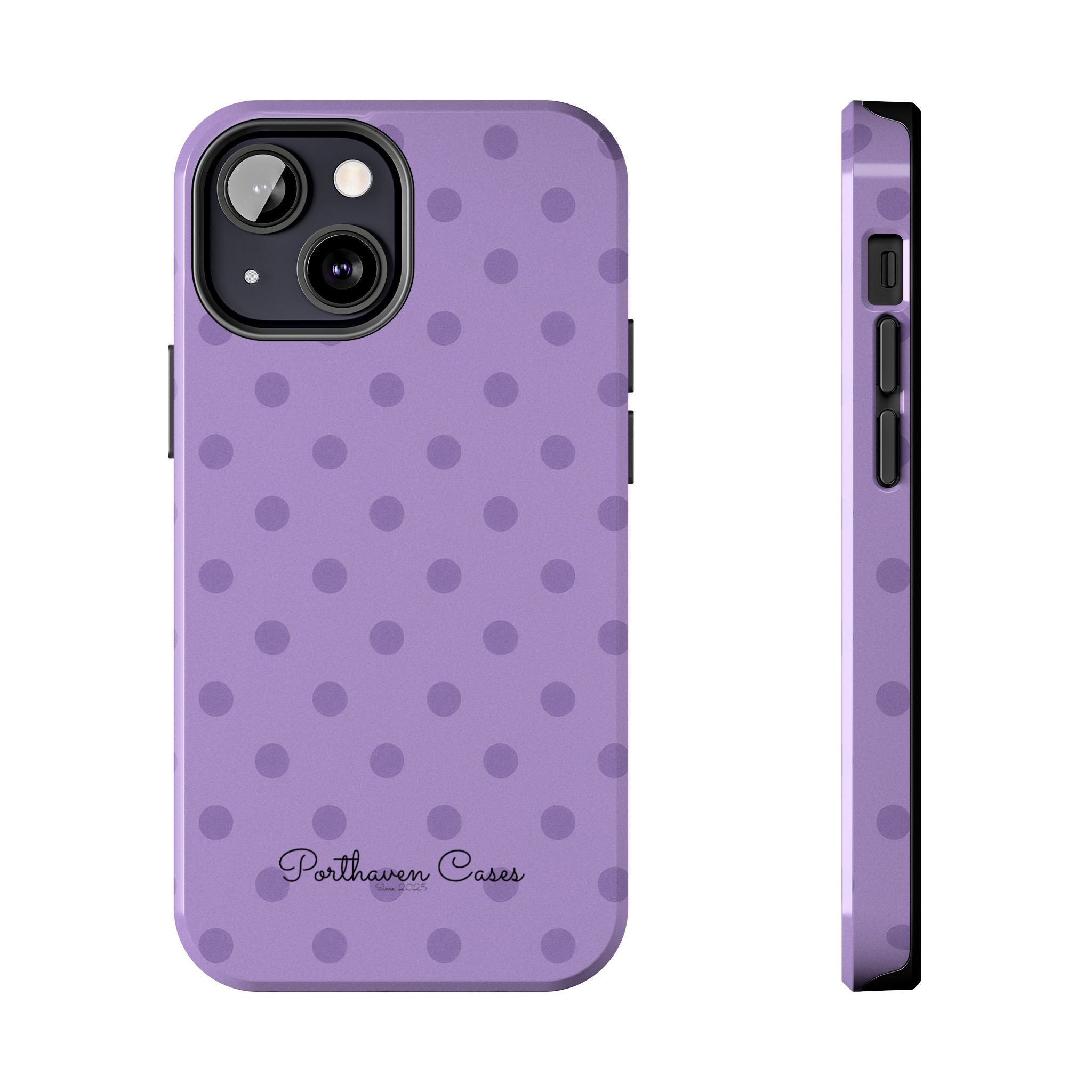 LAVENDER POLKA DOTS