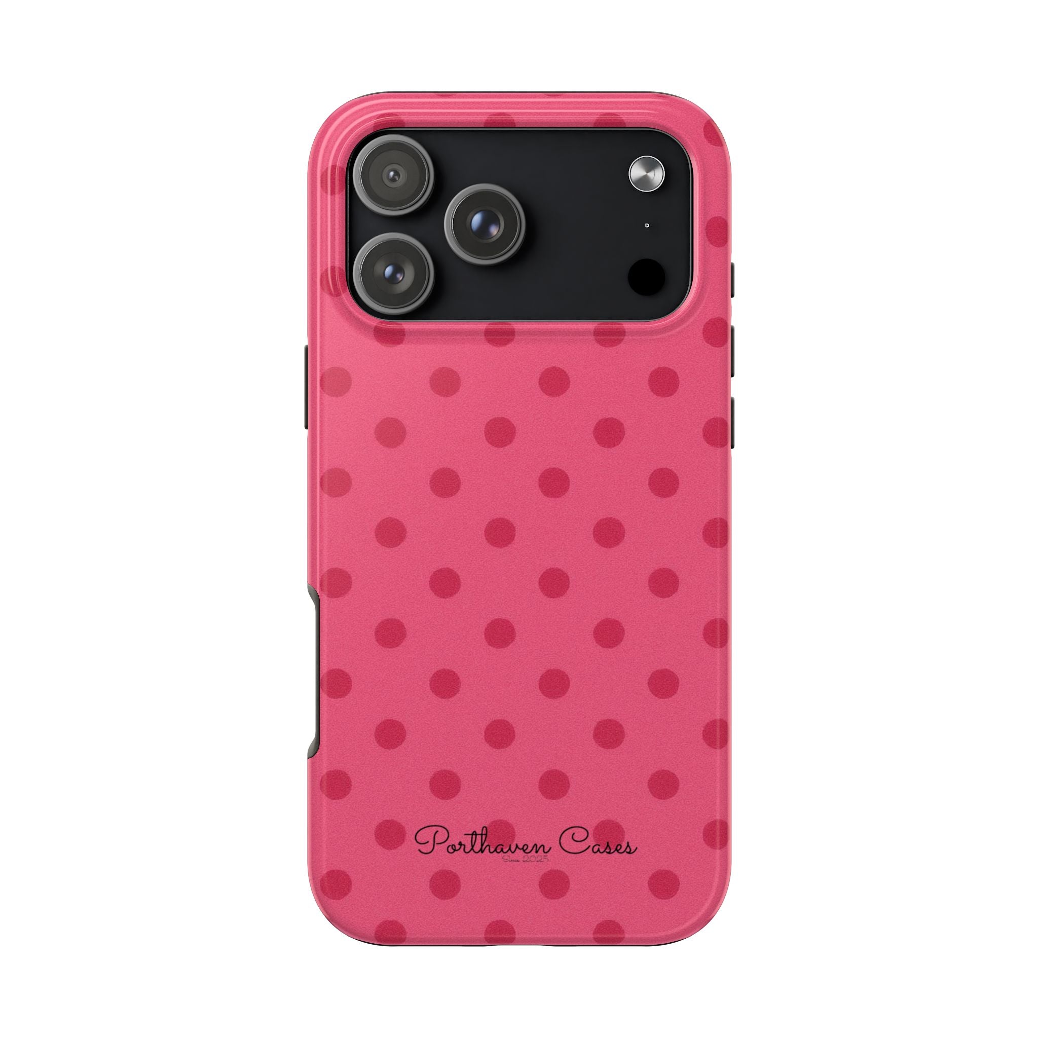 Hot Pink Polka Dots