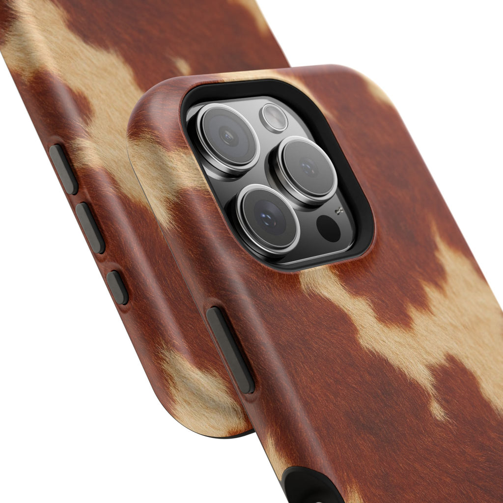BROWN COWHIDE
