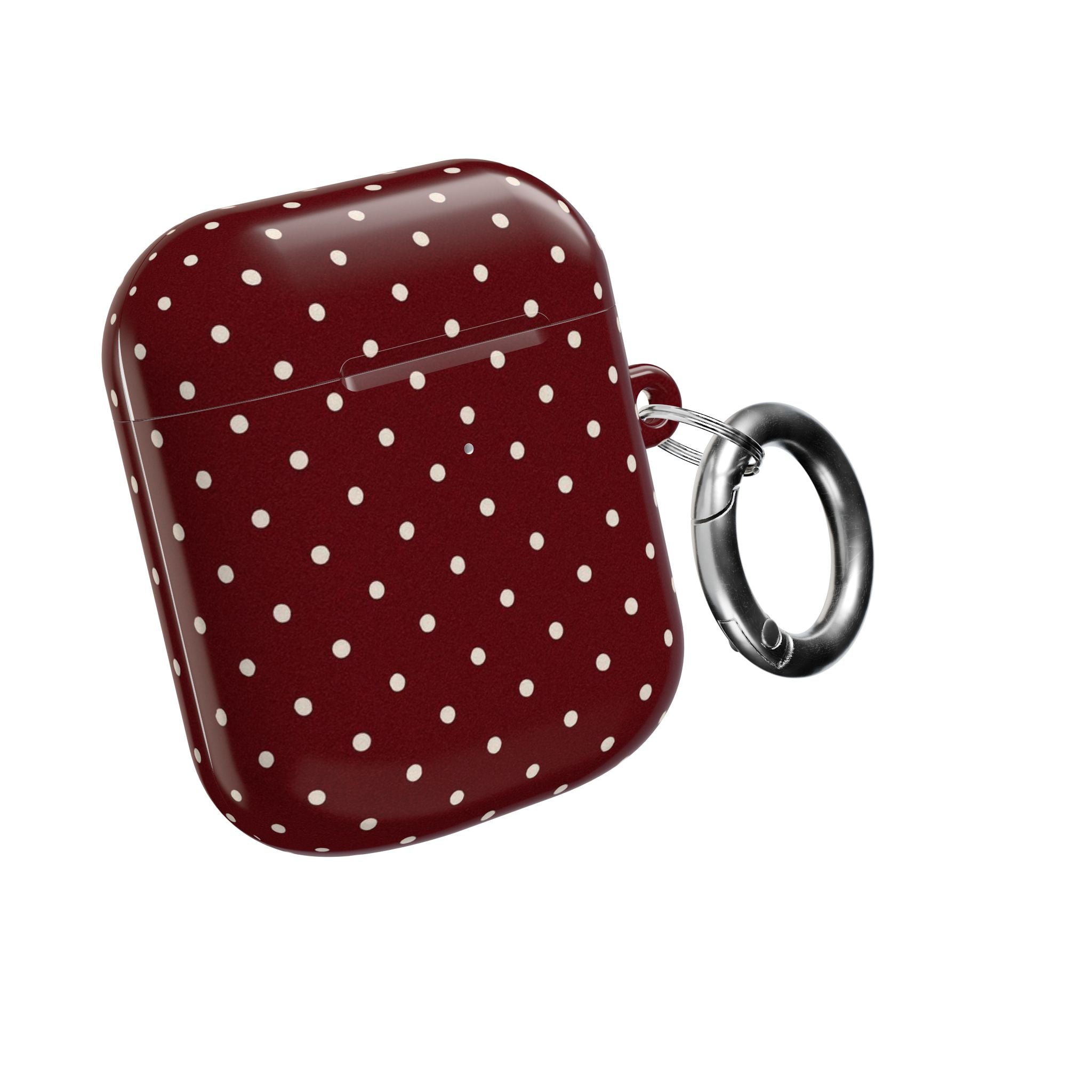 Burgundy Polka Dot | AirPods Case