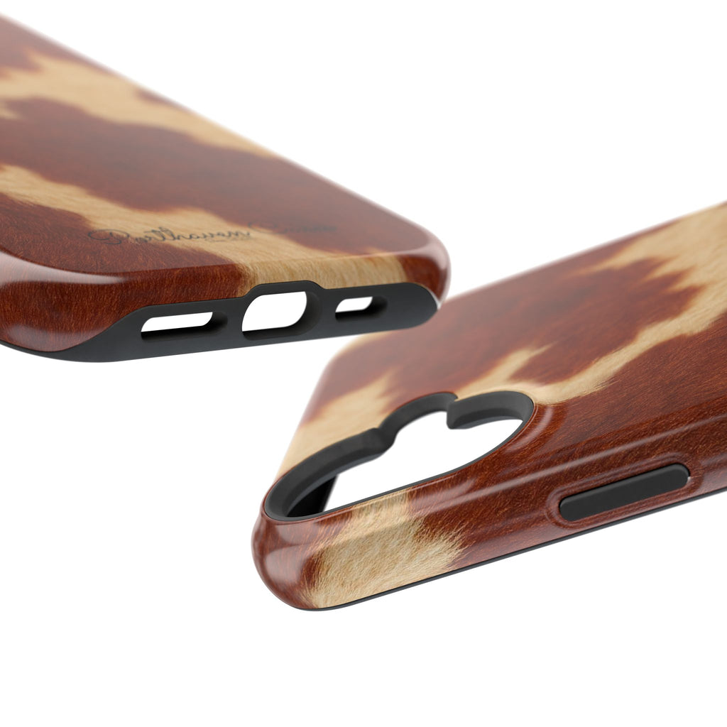 BROWN COWHIDE