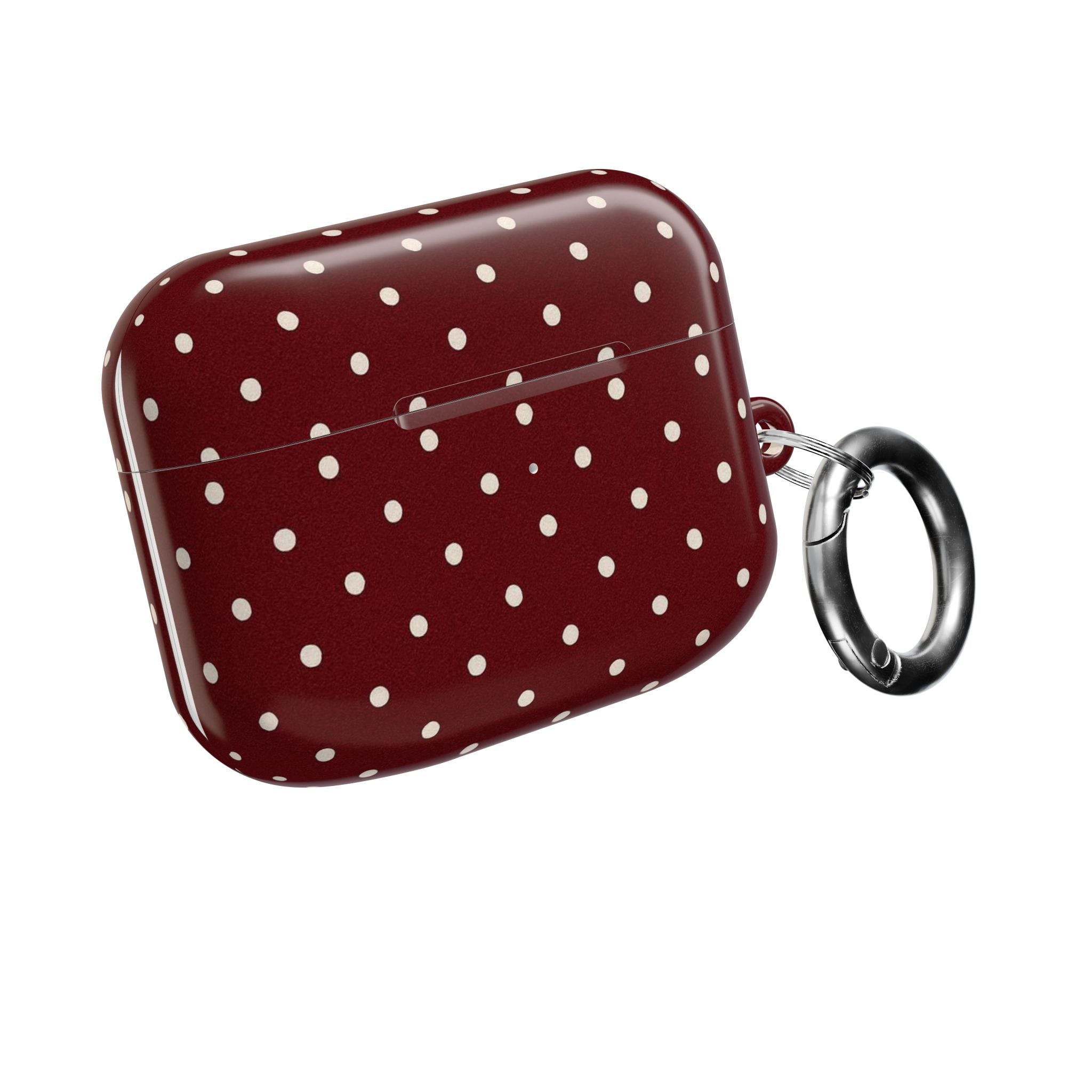 Burgundy Polka Dot | AirPods Case