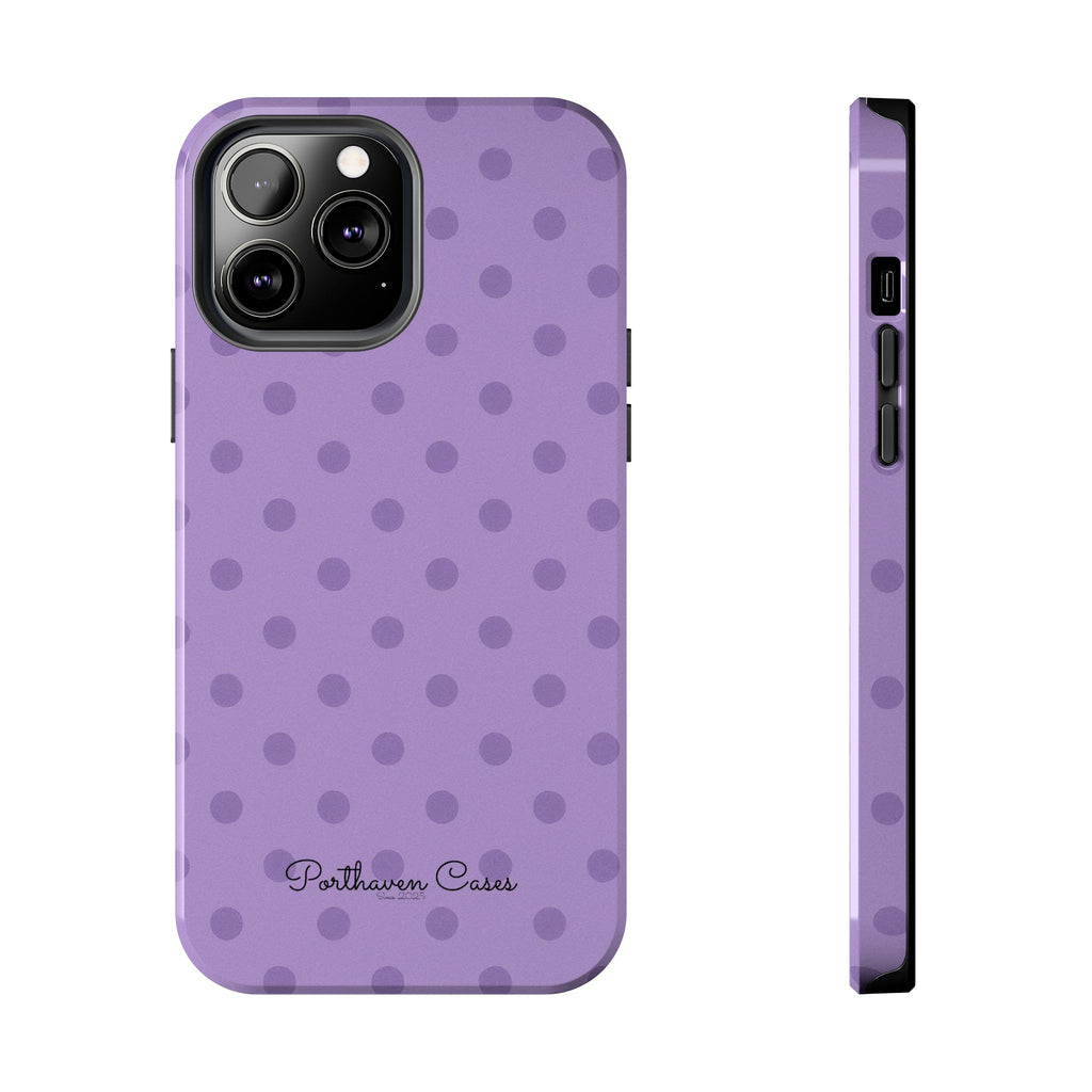 LAVENDER POLKA DOTS