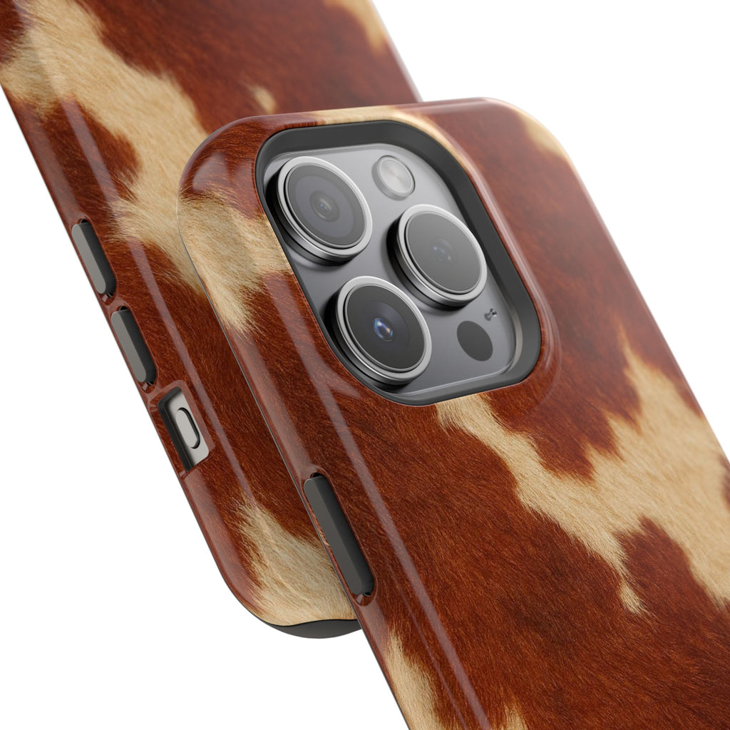 BROWN COWHIDE