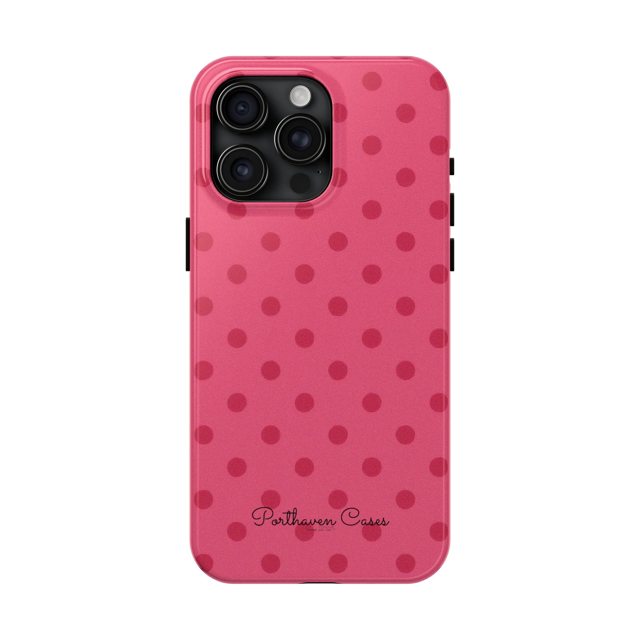 Hot Pink Polka Dots