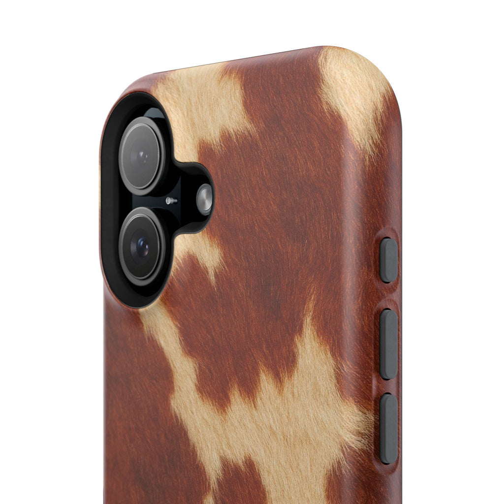BROWN COWHIDE