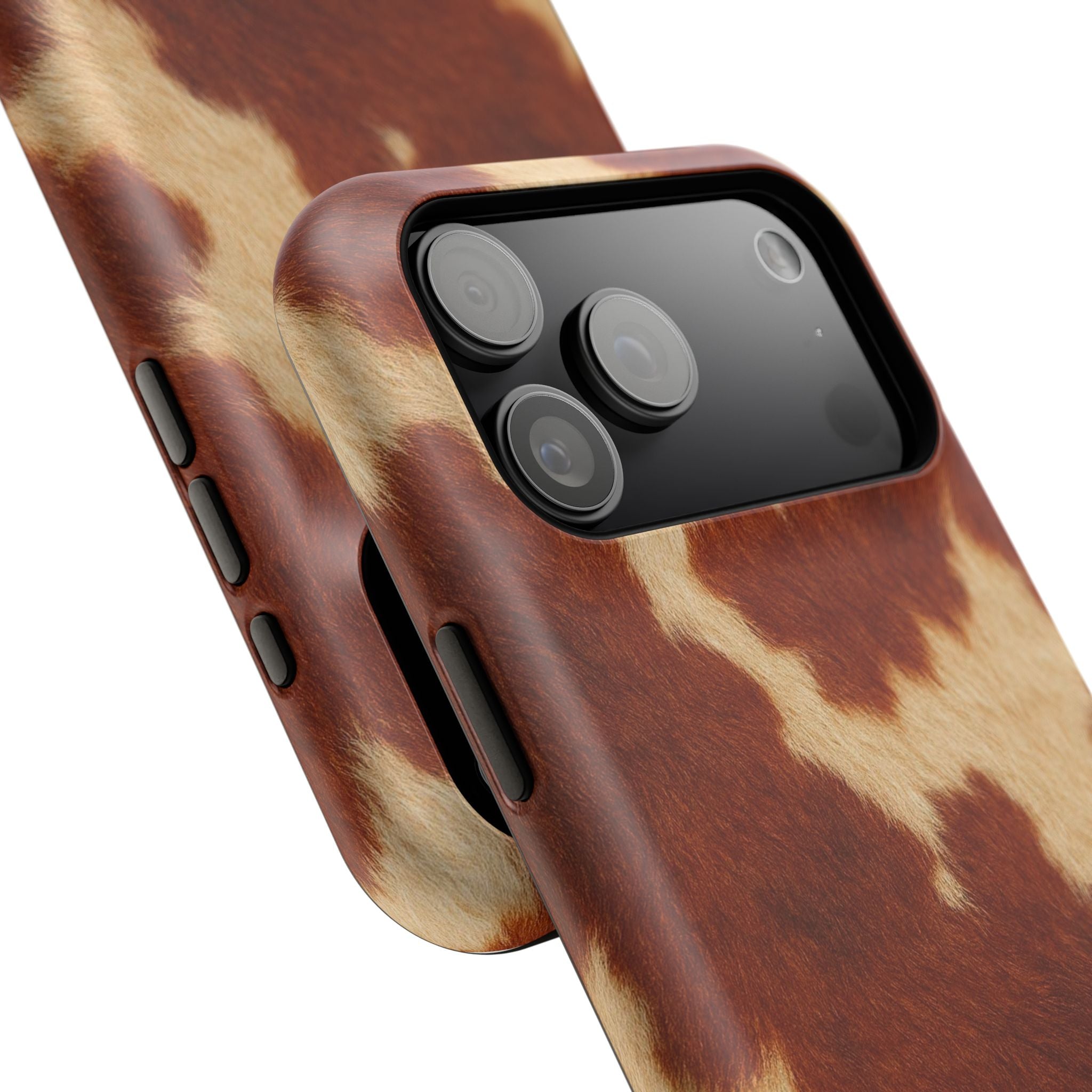 BROWN COWHIDE