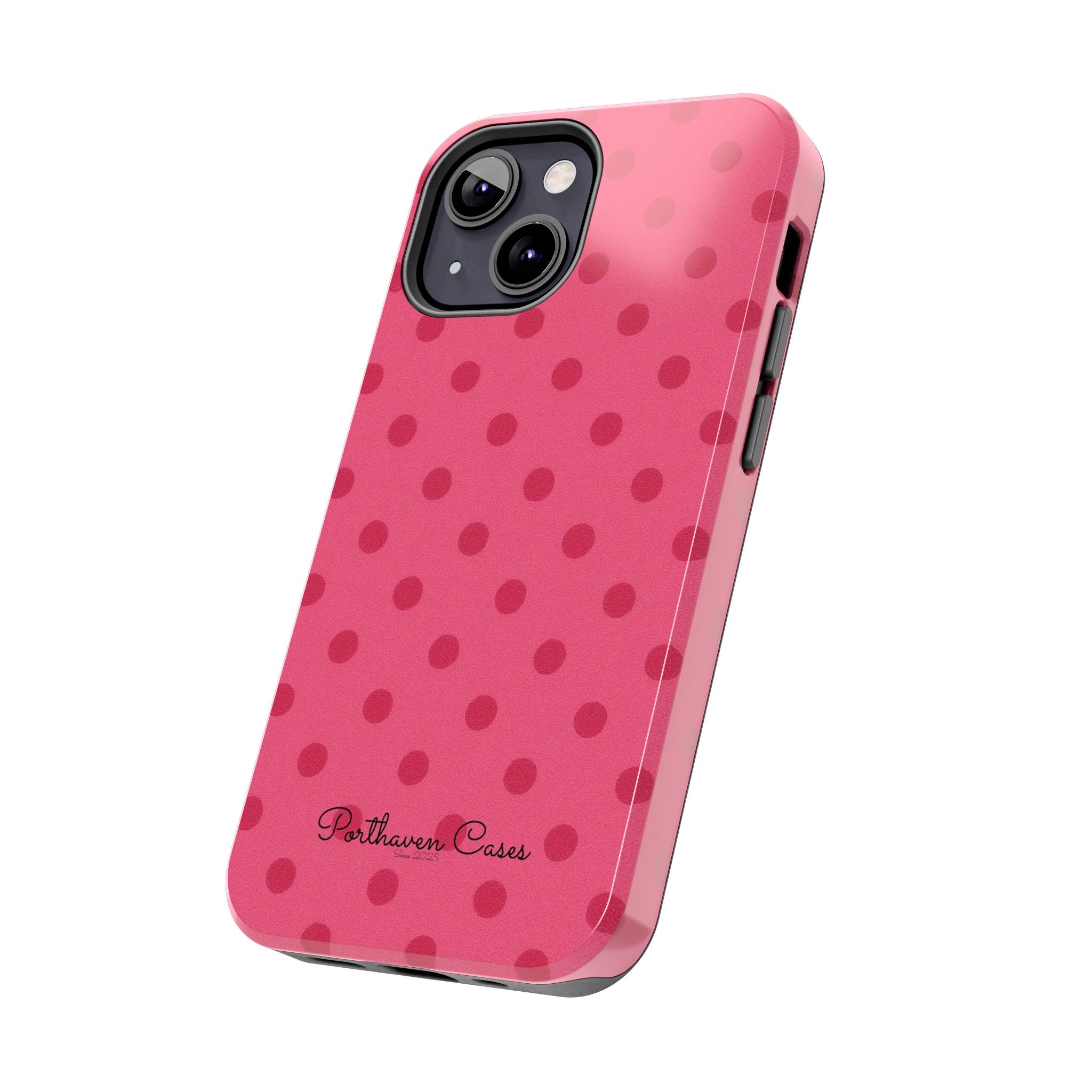 Hot Pink Polka Dots