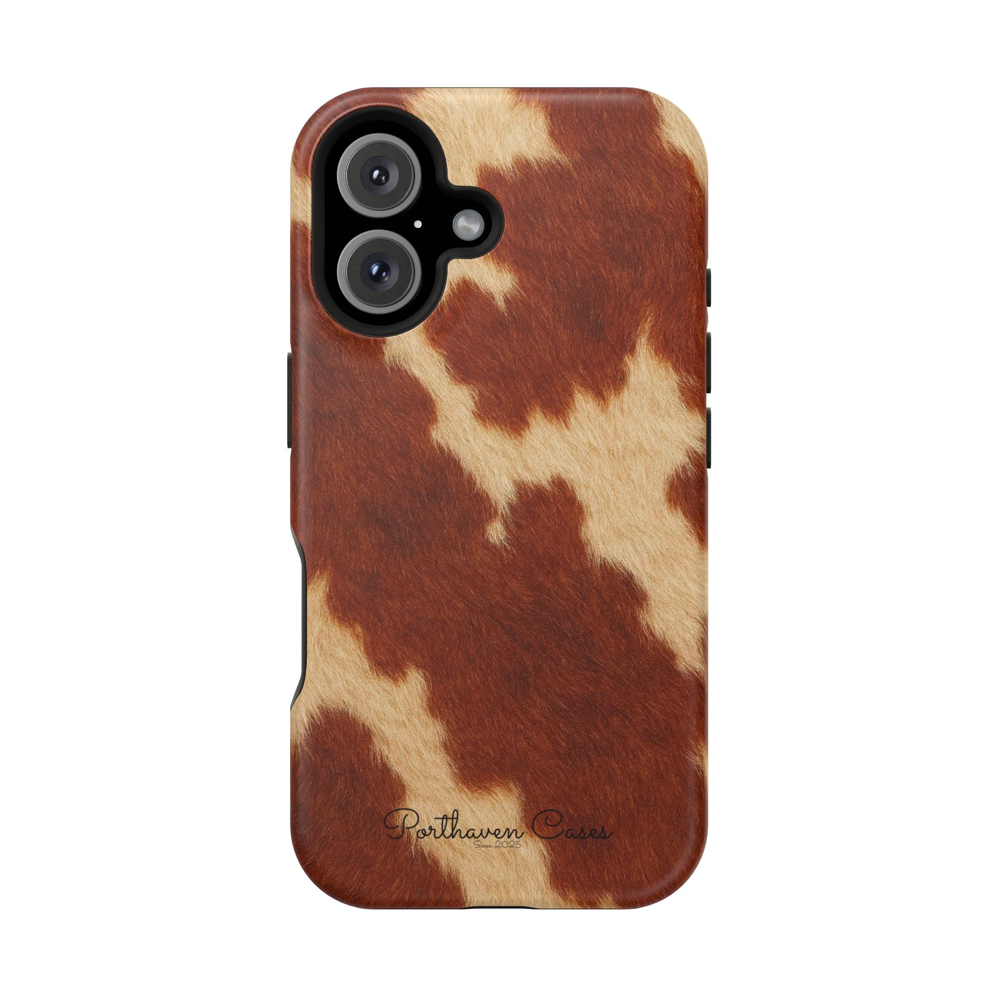 BROWN COWHIDE