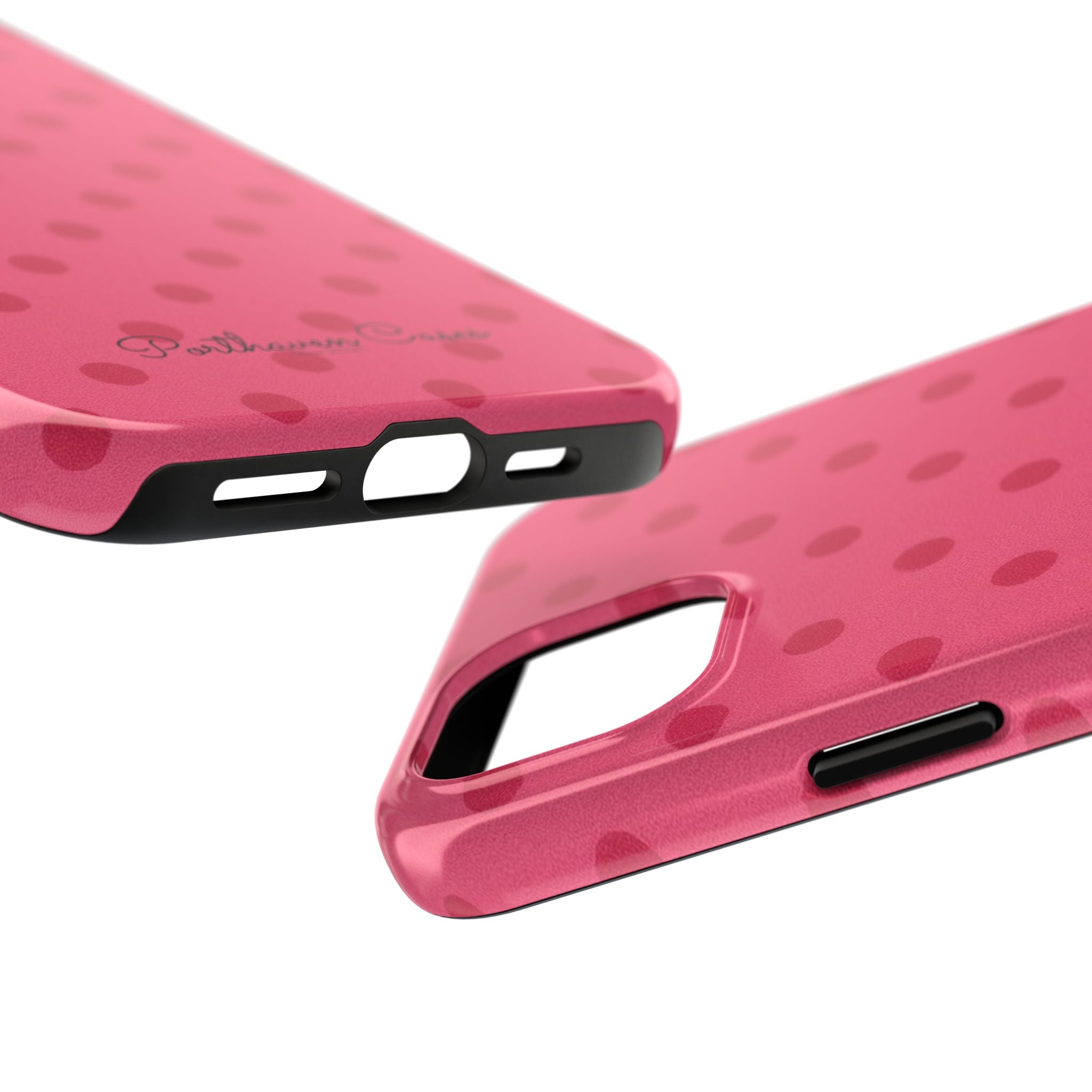 Hot Pink Polka Dots